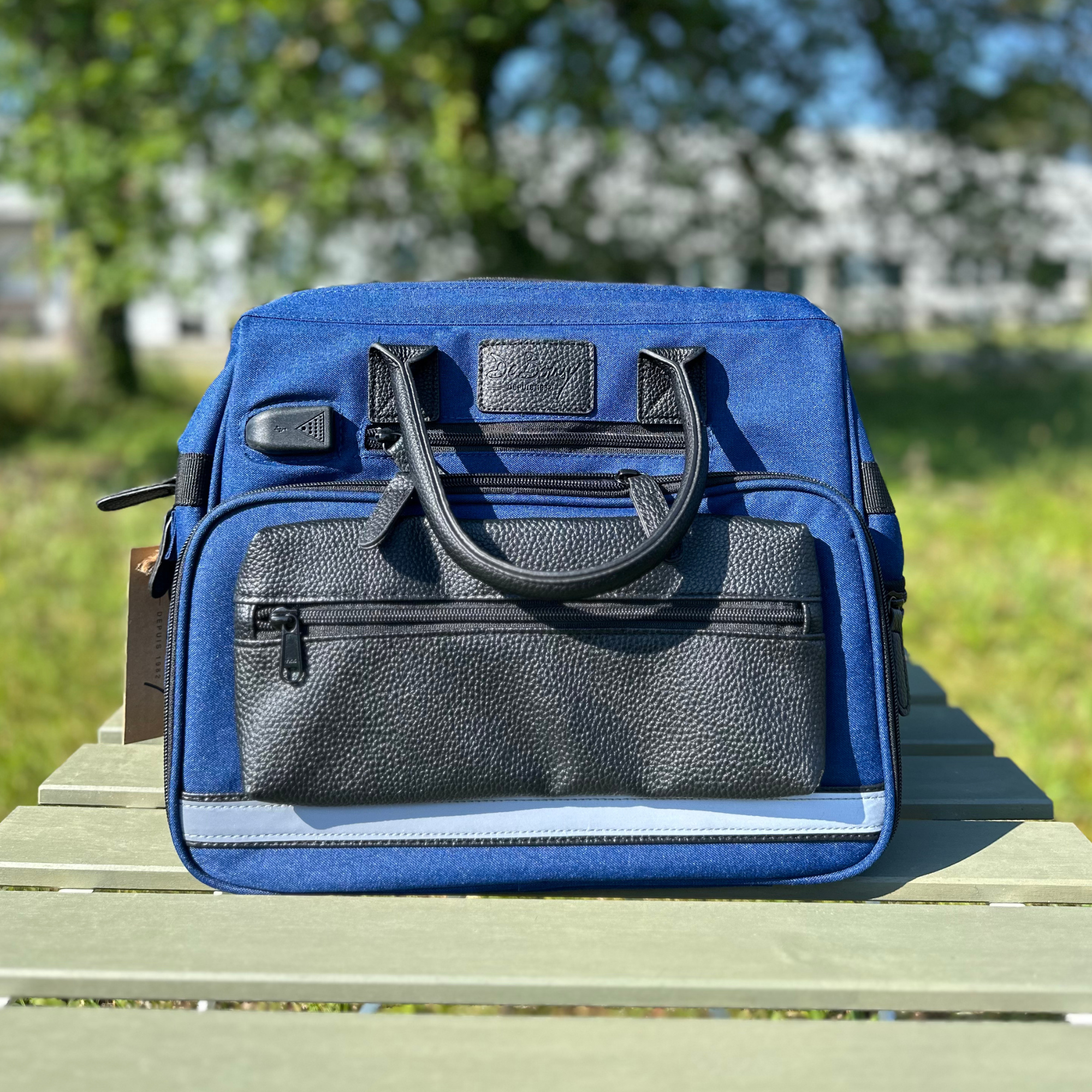 Mini Sac médical OUESSANT - Marine / Noir - My Médical