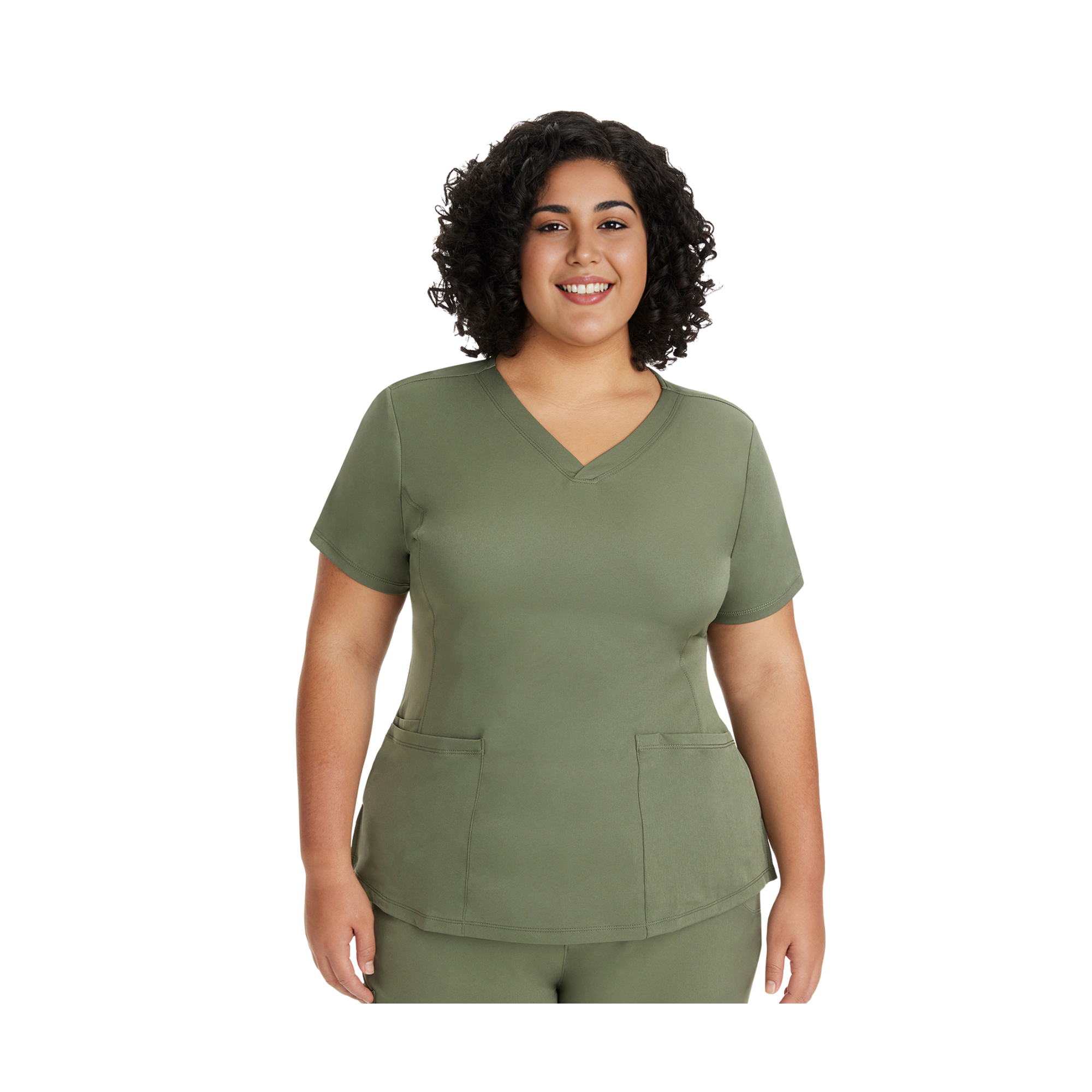 Monique - Tunique médicale - Col V - Femme - Healing Hands - 2 Healing Hands