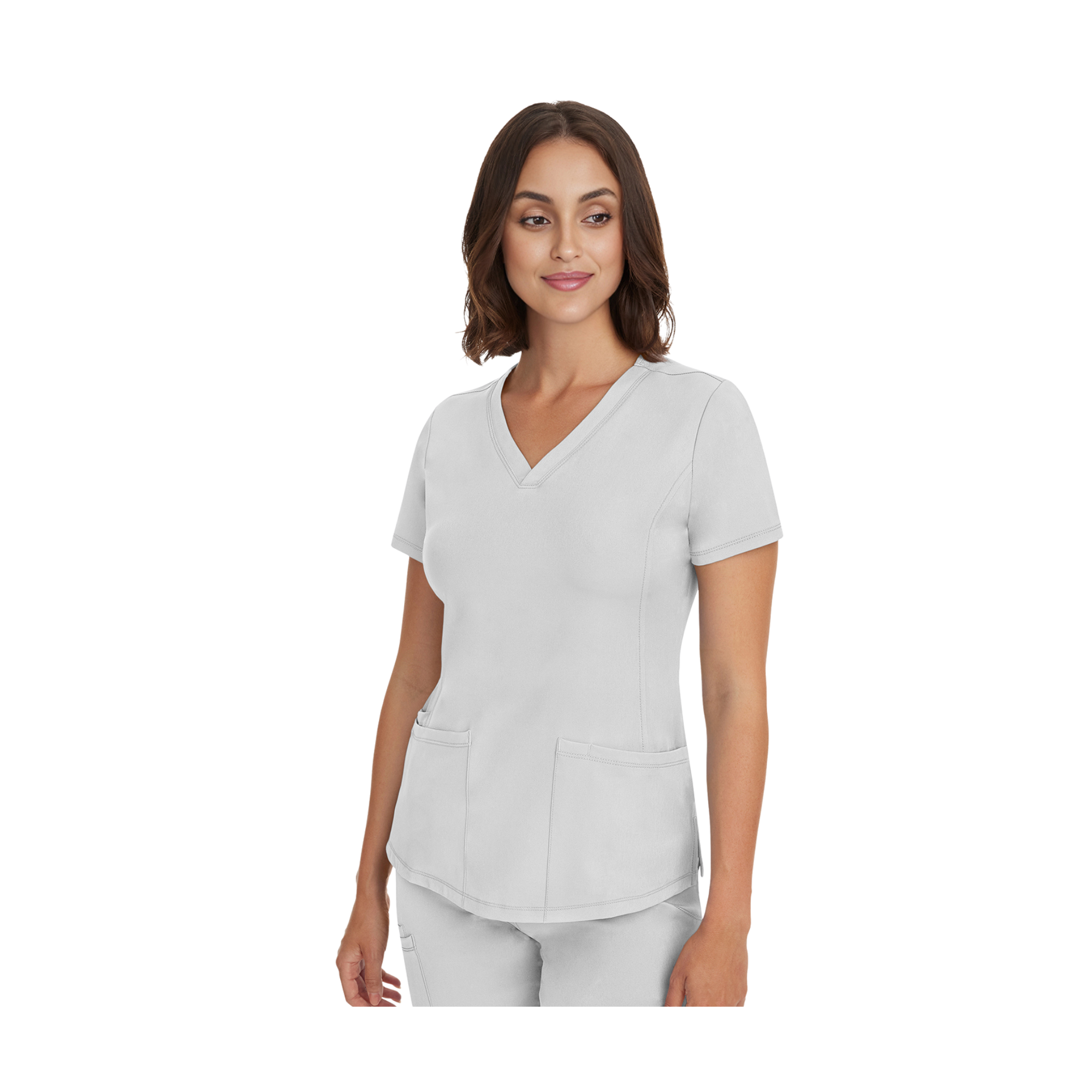 Monique - Tunique médicale - Col V - Femme - Healing Hands - 2 Healing Hands