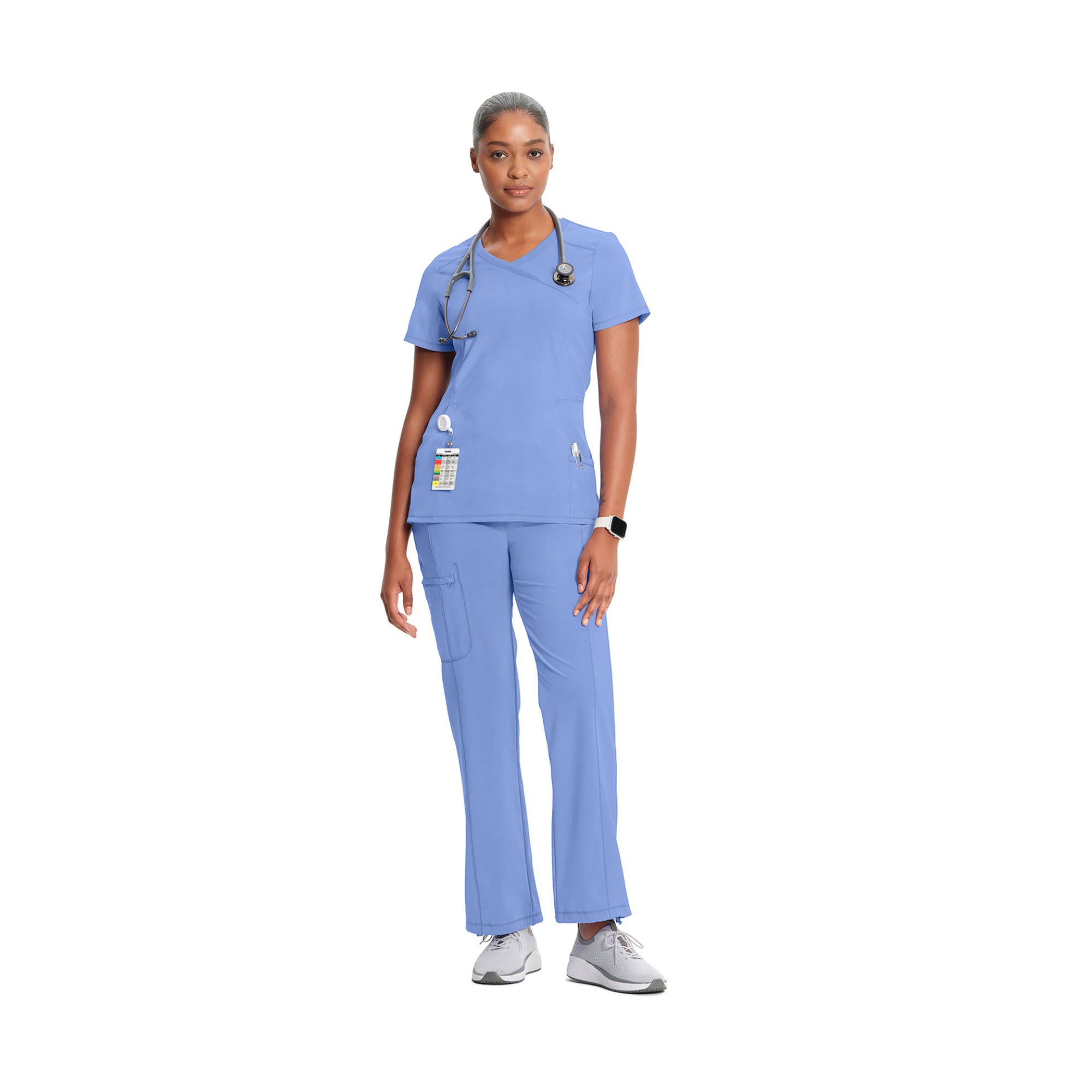 Ondres - Tunique médicale - Cache-coeur - 66 cm - Femme - Cherokee Cherokee Medical Uniforms