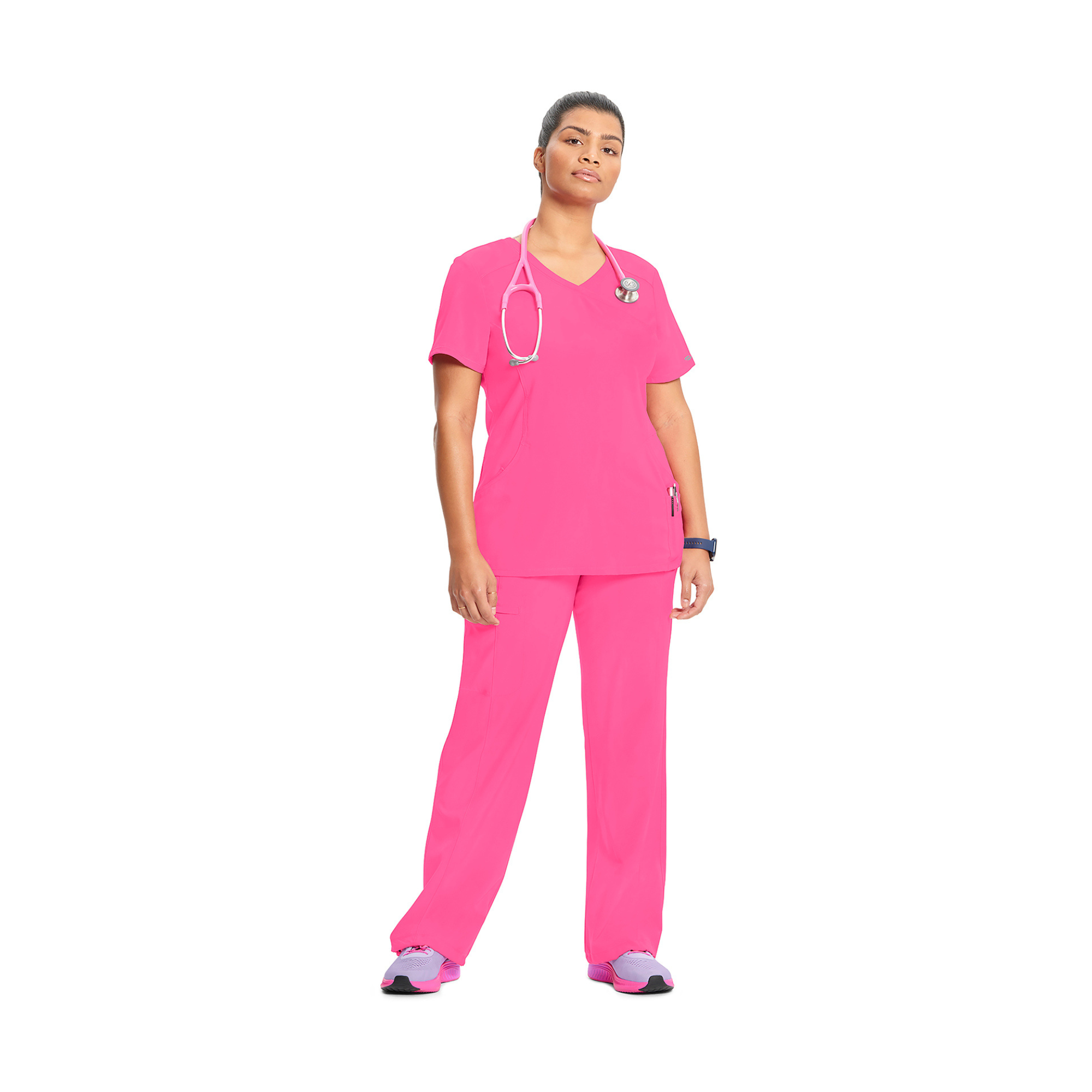 Ondres - Tunique médicale - Cache-coeur - 66 cm - Femme - Cherokee Cherokee Medical Uniforms