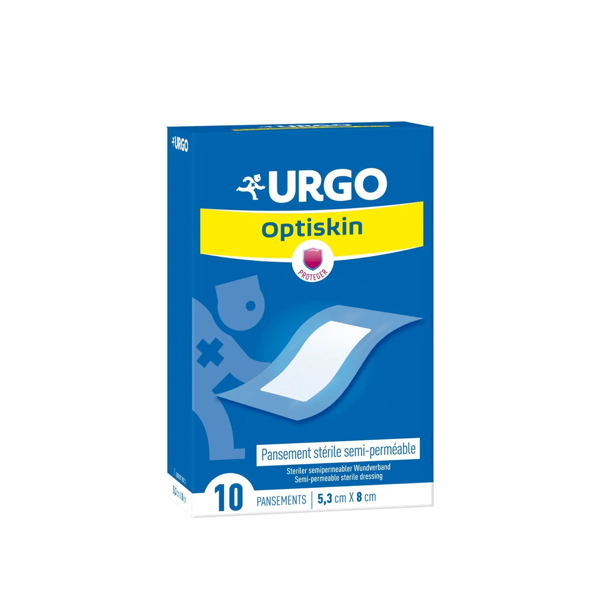 Optiskin - Pansements stérile semi-perméable - Urgo Urgo 5-3-cm-x-8-cm-bte-de-10