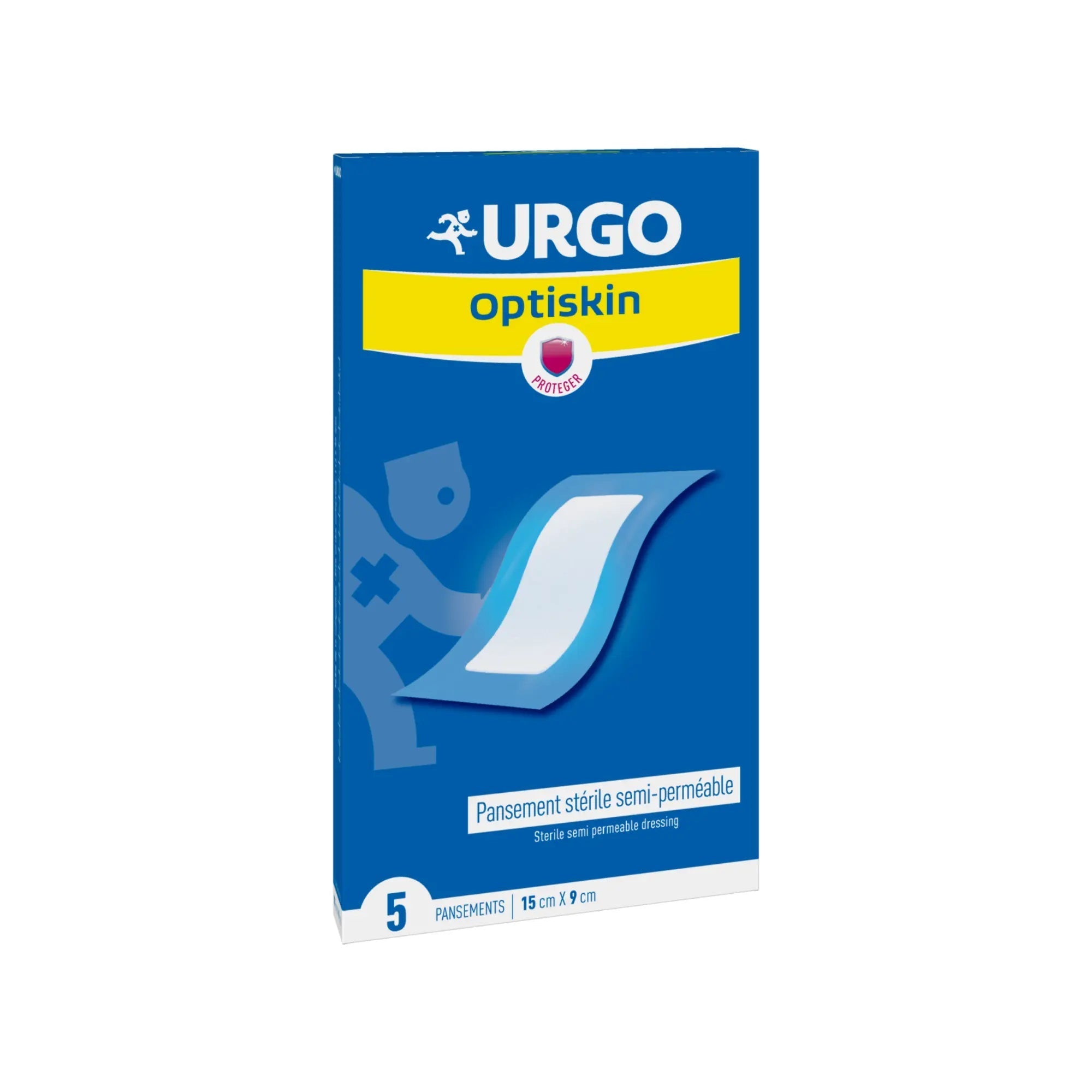 Optiskin - Pansements stérile semi-perméable - Urgo Urgo 15-cm-x-9-cm-bte-de-5