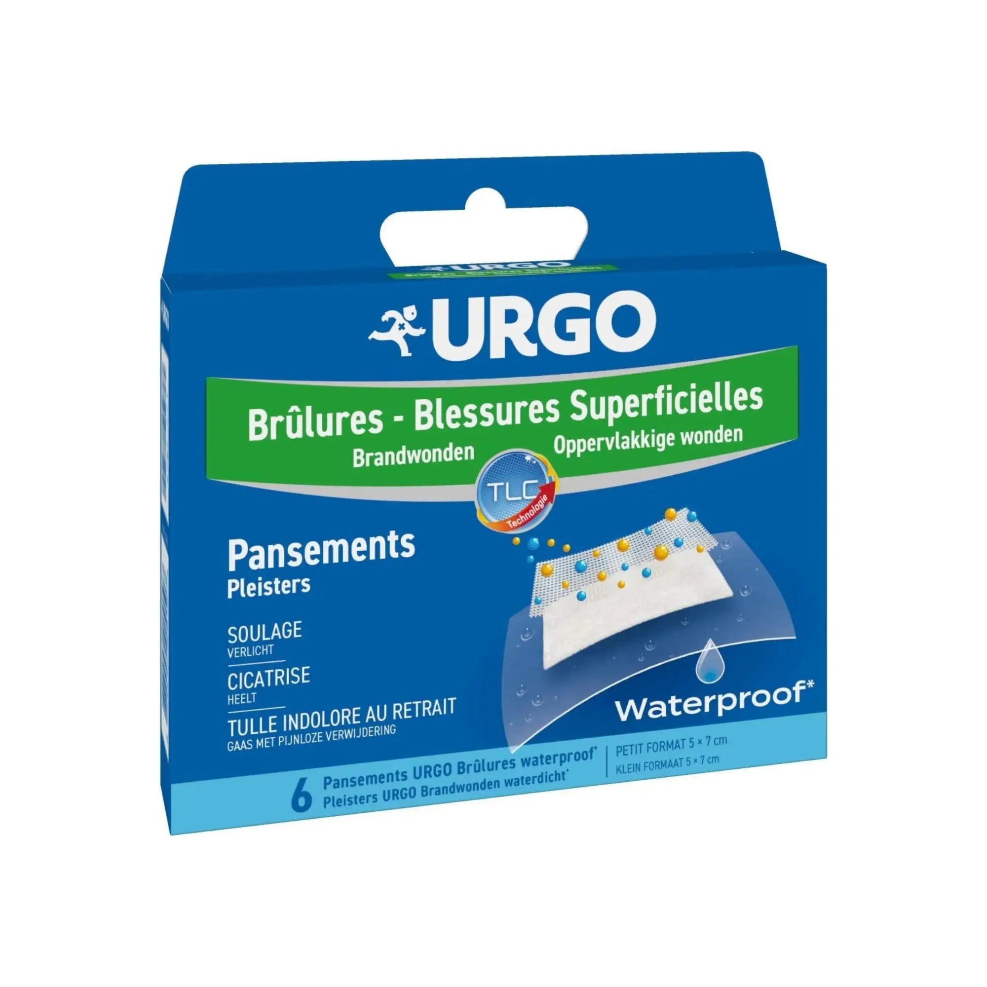 Pansements waterproof - Brûlures-Blessures - Urgo Urgo