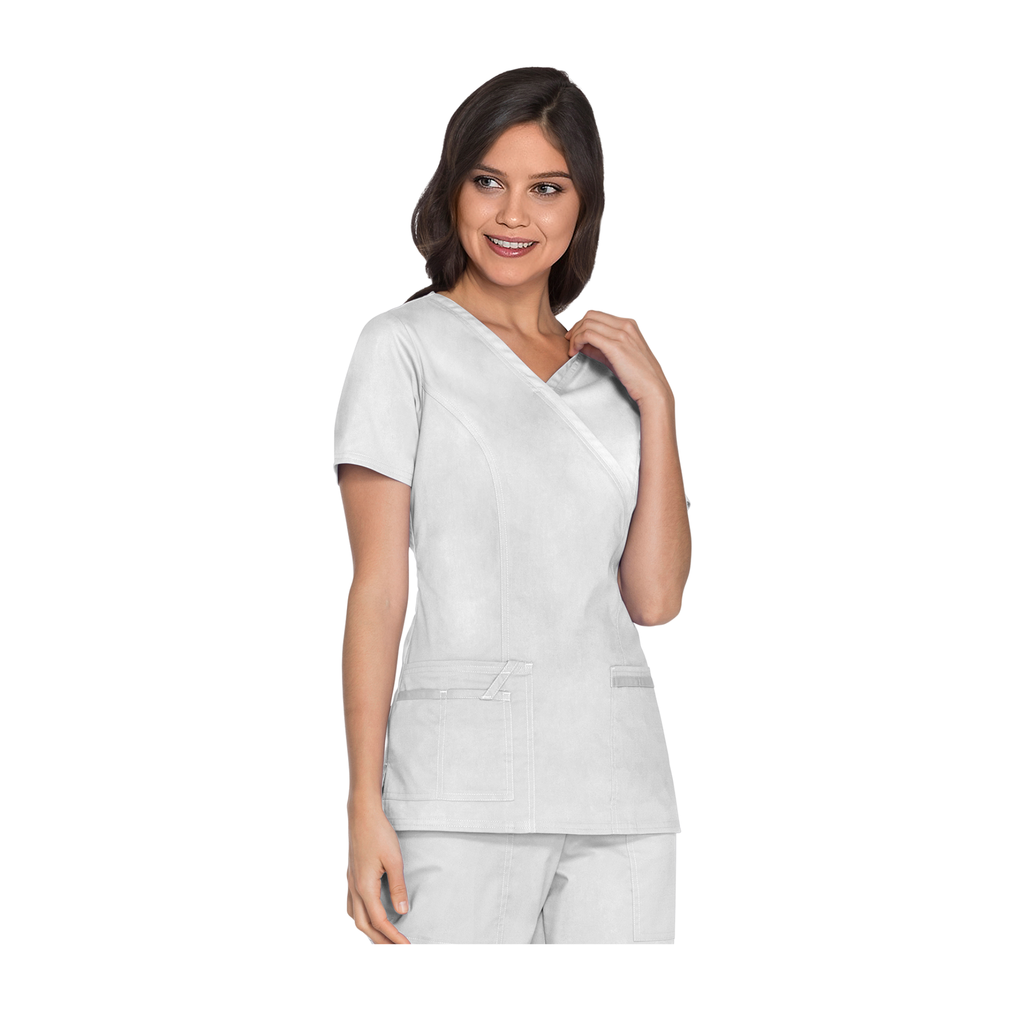 Pau - Tunique cache-cœur col V - Femme - Cherokee - My Médical