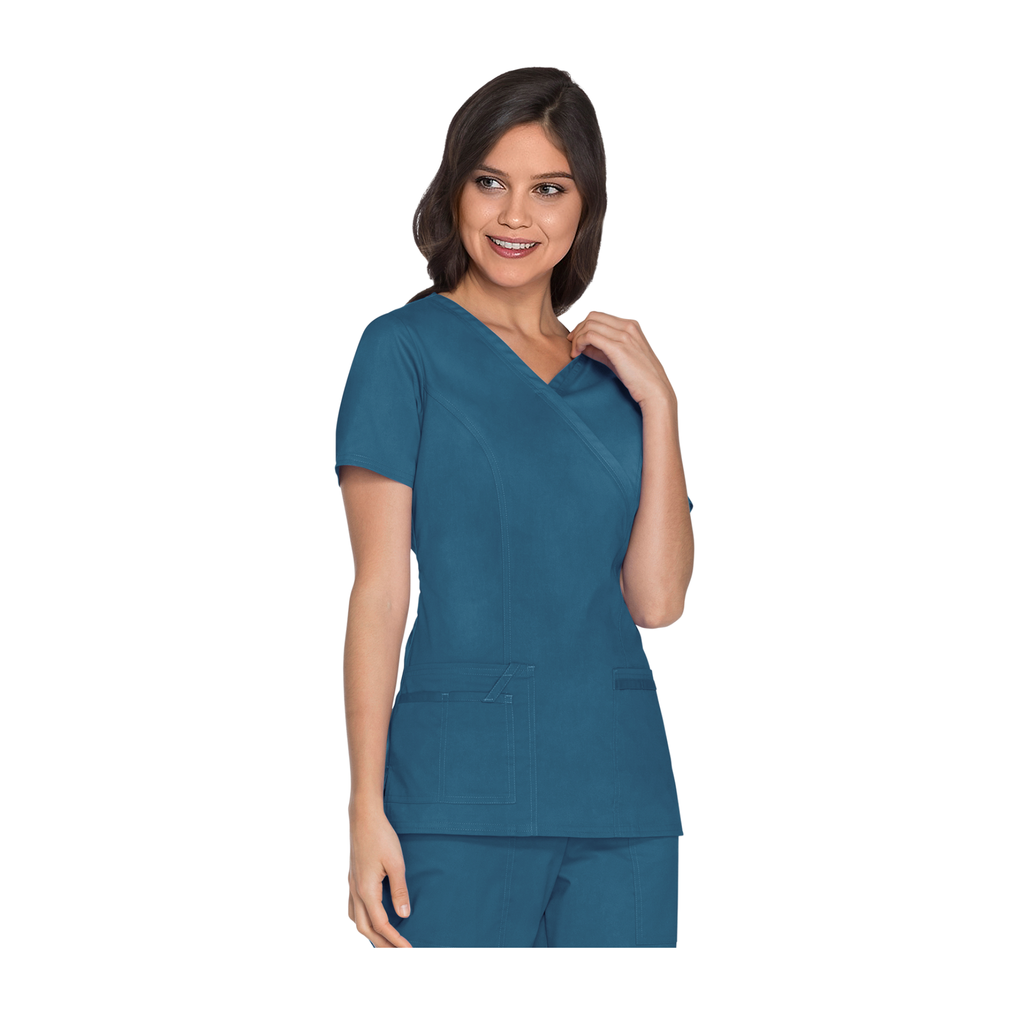 Pau - Tunique cache-cœur col V - Femme - Cherokee - My Médical