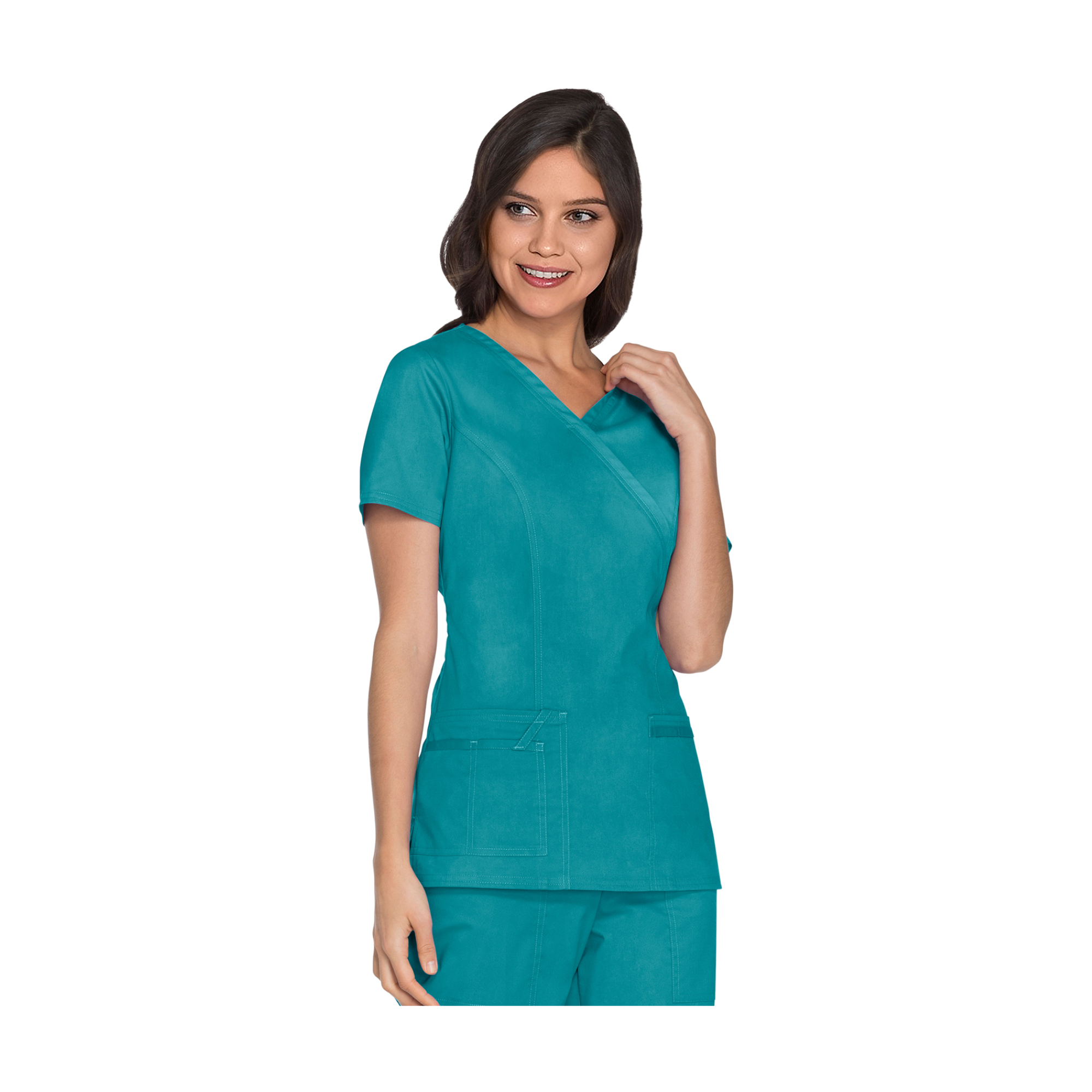 Pau - Tunique cache-cœur col V - Femme - Cherokee - My Médical