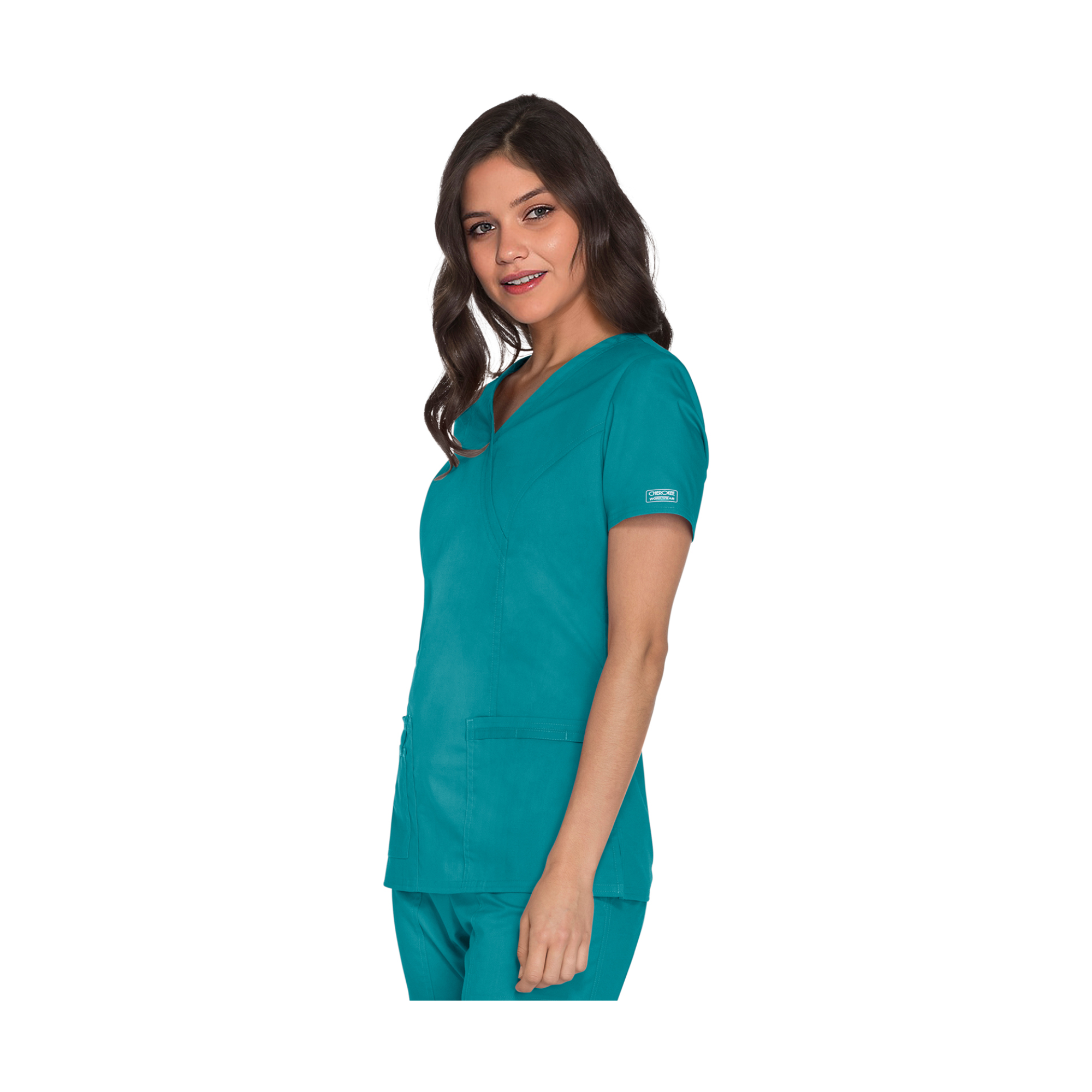 Pau - Tunique cache-cœur col V - Femme - Cherokee - My Médical