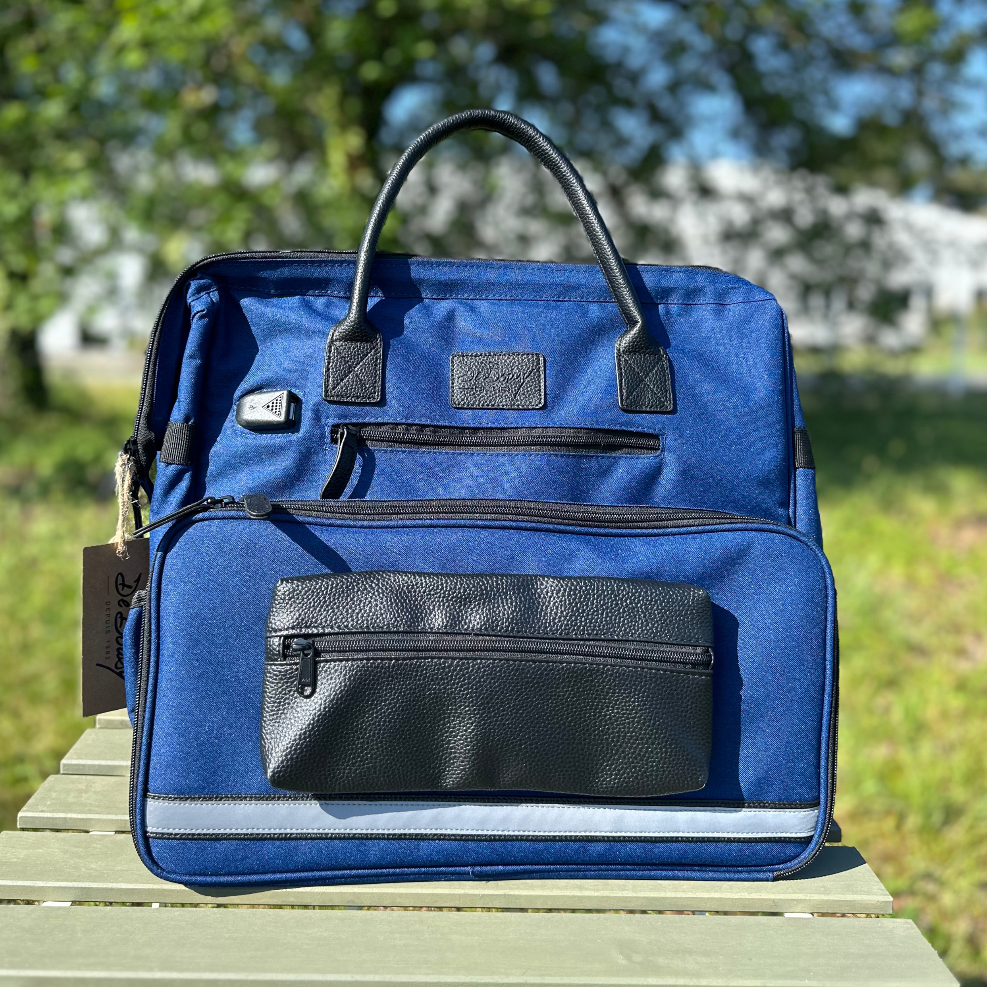 Sac médical OUESSANT - Marine / Noir - My Médical