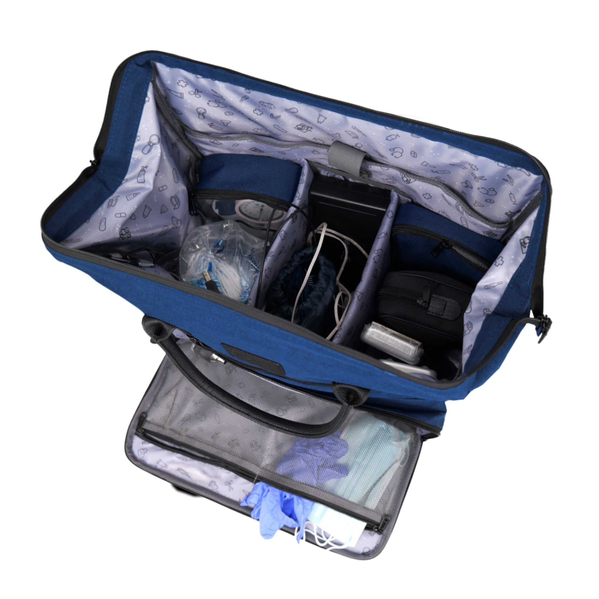 Sac médical OUESSANT - Marine / Noir - My Médical