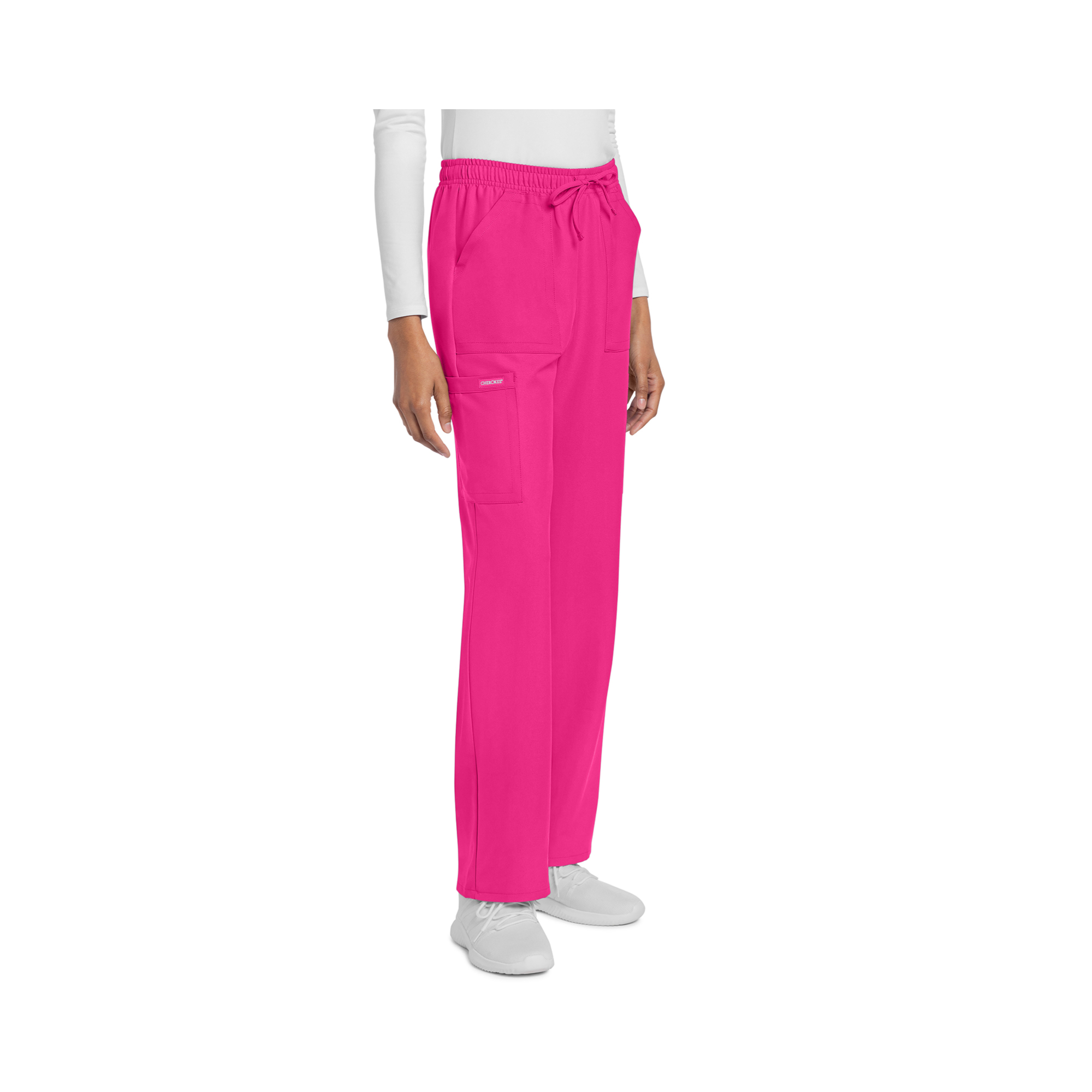 Saint-Malo - Pantalon jambes droites à cordon de serrage - Femme - Cherokee Cherokee Authentic Workwear