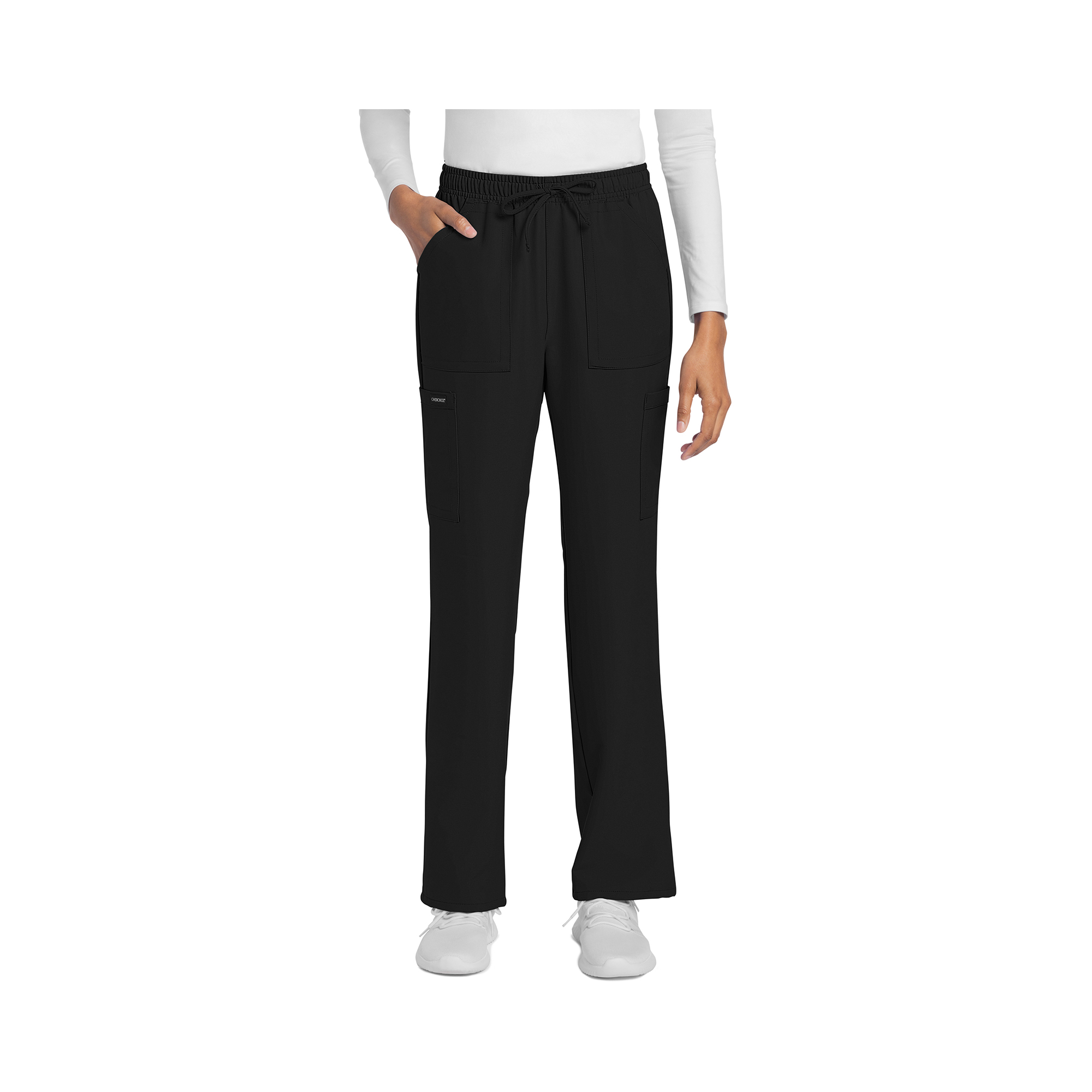 Saint-Malo - Pantalon jambes droites à cordon de serrage - Femme - Cherokee Cherokee Authentic Workwear