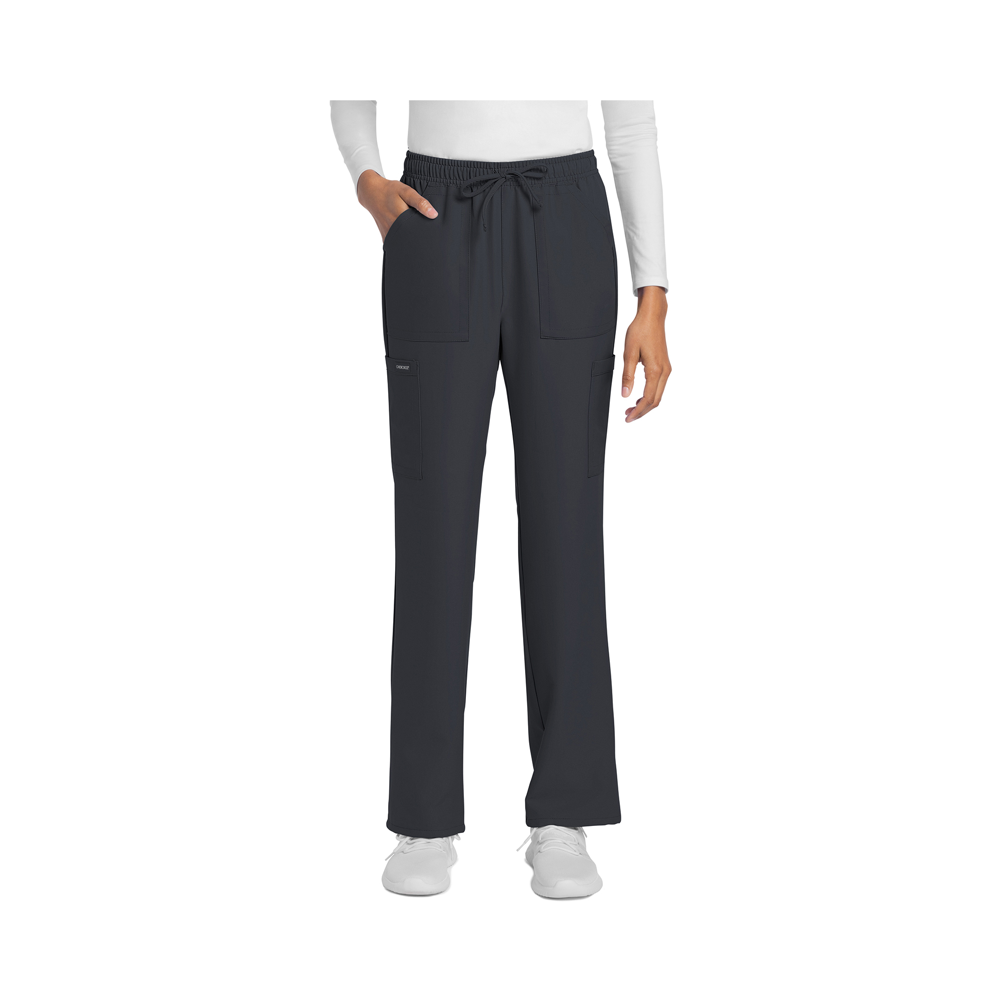 Saint-Malo - Pantalon jambes droites à cordon de serrage - Femme - Cherokee Cherokee Authentic Workwear