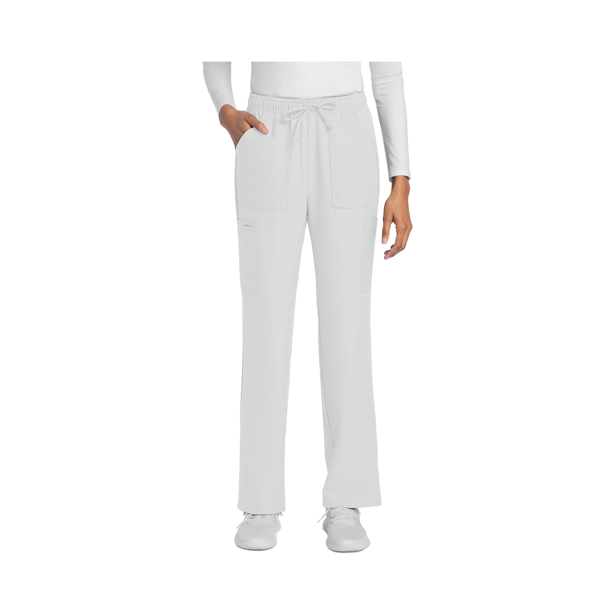 Saint-Malo - Pantalon jambes droites à cordon de serrage - Femme - Cherokee Cherokee Authentic Workwear