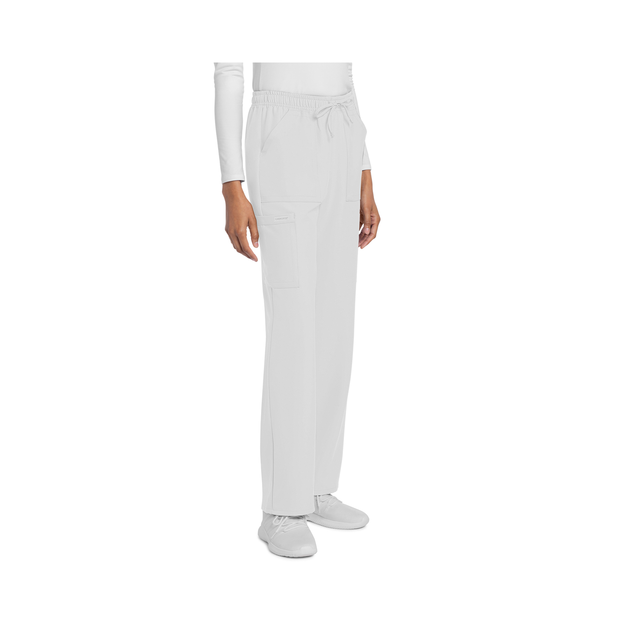 Saint-Malo - Pantalon jambes droites à cordon de serrage - Femme - Cherokee Cherokee Authentic Workwear