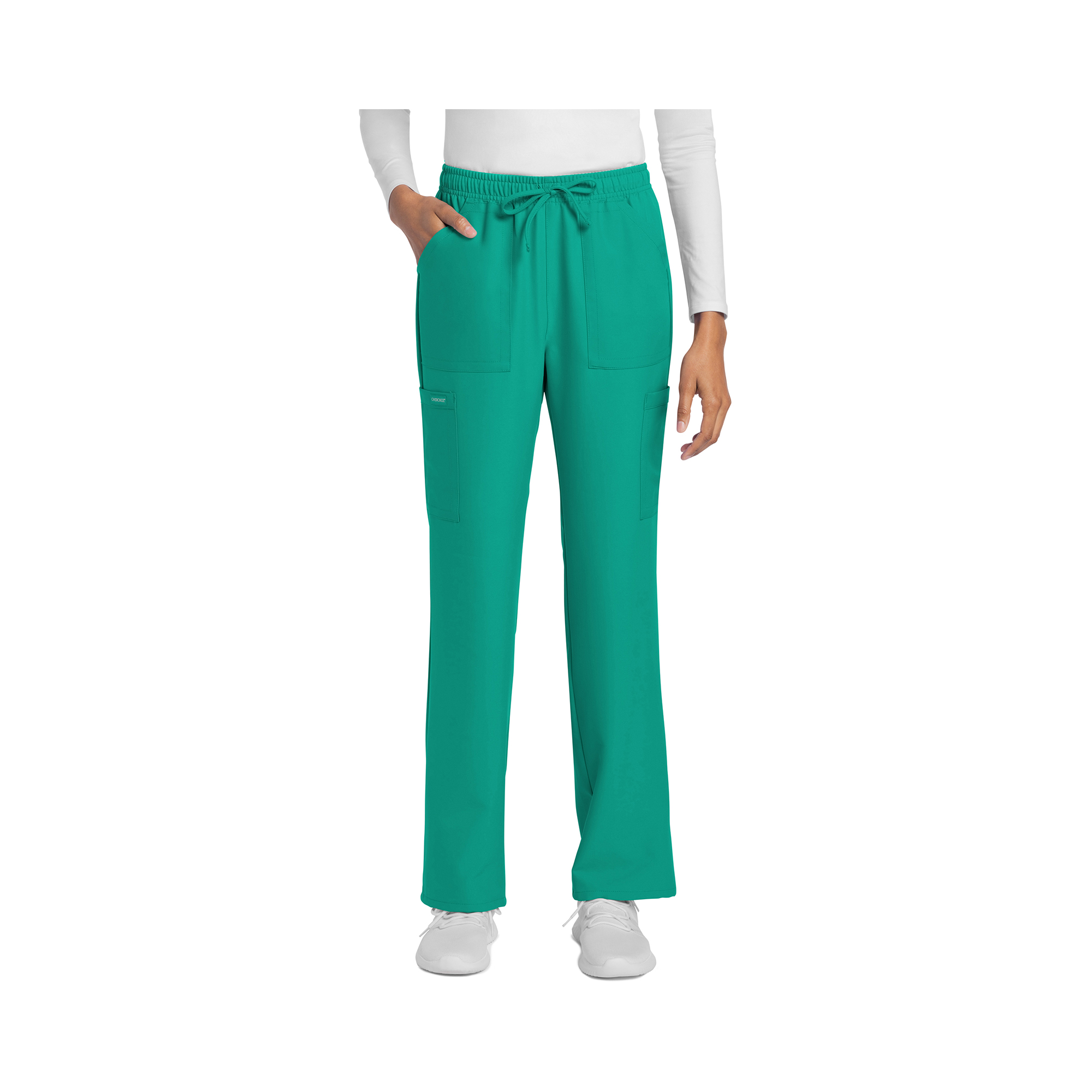 Saint-Malo - Pantalon jambes droites à cordon de serrage - Femme - Cherokee Cherokee Authentic Workwear