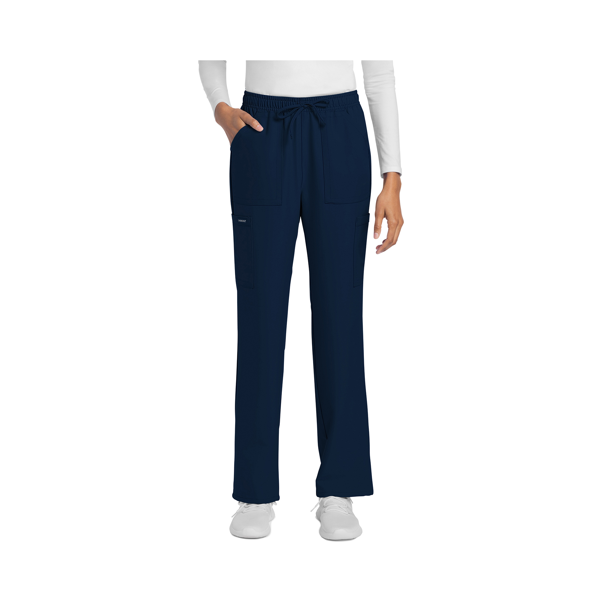 Saint-Malo - Pantalon jambes droites à cordon de serrage - Femme - Cherokee Cherokee Authentic Workwear