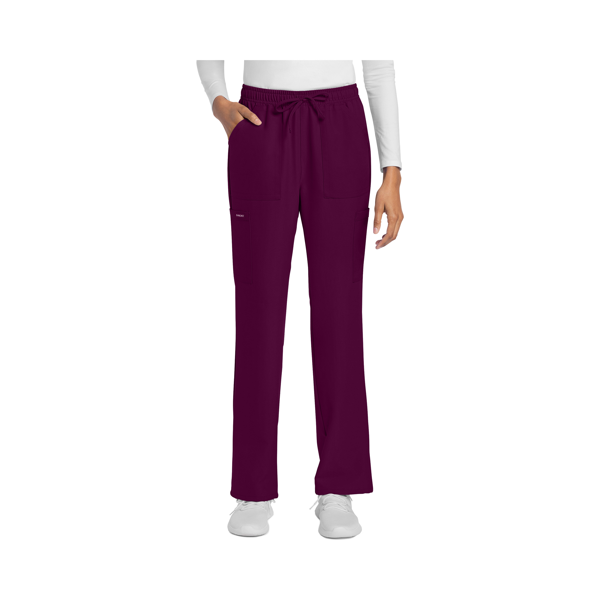 Saint-Malo - Pantalon jambes droites à cordon de serrage - Femme - Cherokee Cherokee Authentic Workwear