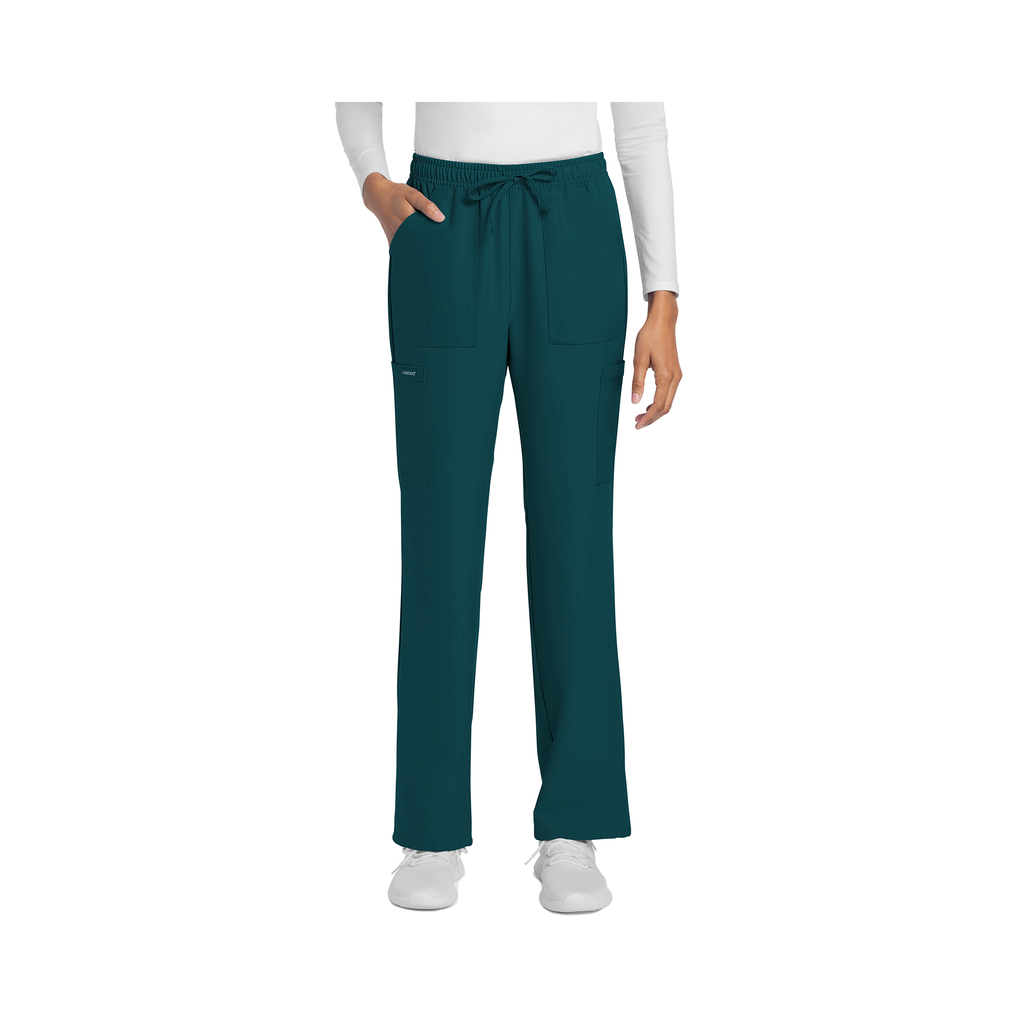 Saint-Malo - Pantalon jambes droites à cordon de serrage - Femme - Cherokee Cherokee Authentic Workwear