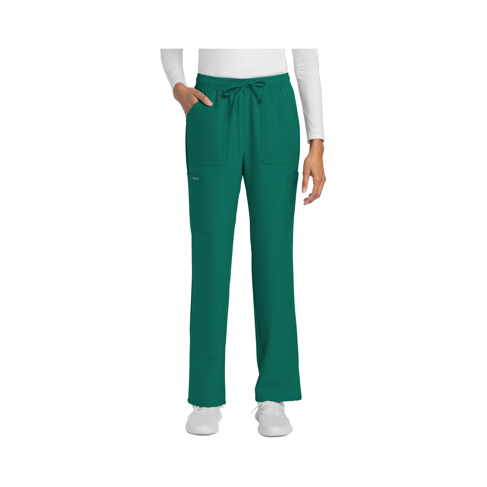 Saint-Malo - Pantalon jambes droites à cordon de serrage - Femme - Cherokee Cherokee Authentic Workwear