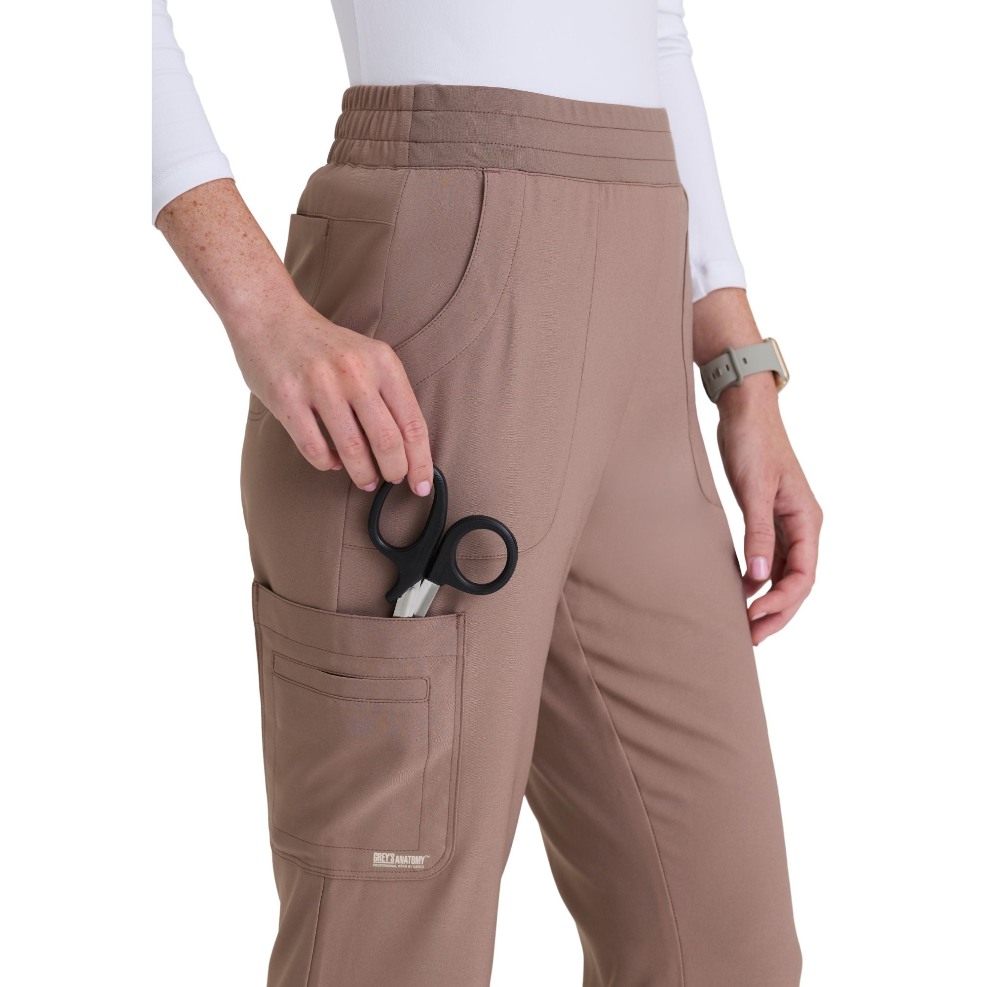 Sky - Pantalon médical avec élastique - Femme - Grey’s Anatomy Evolve Grey’s Anatomy