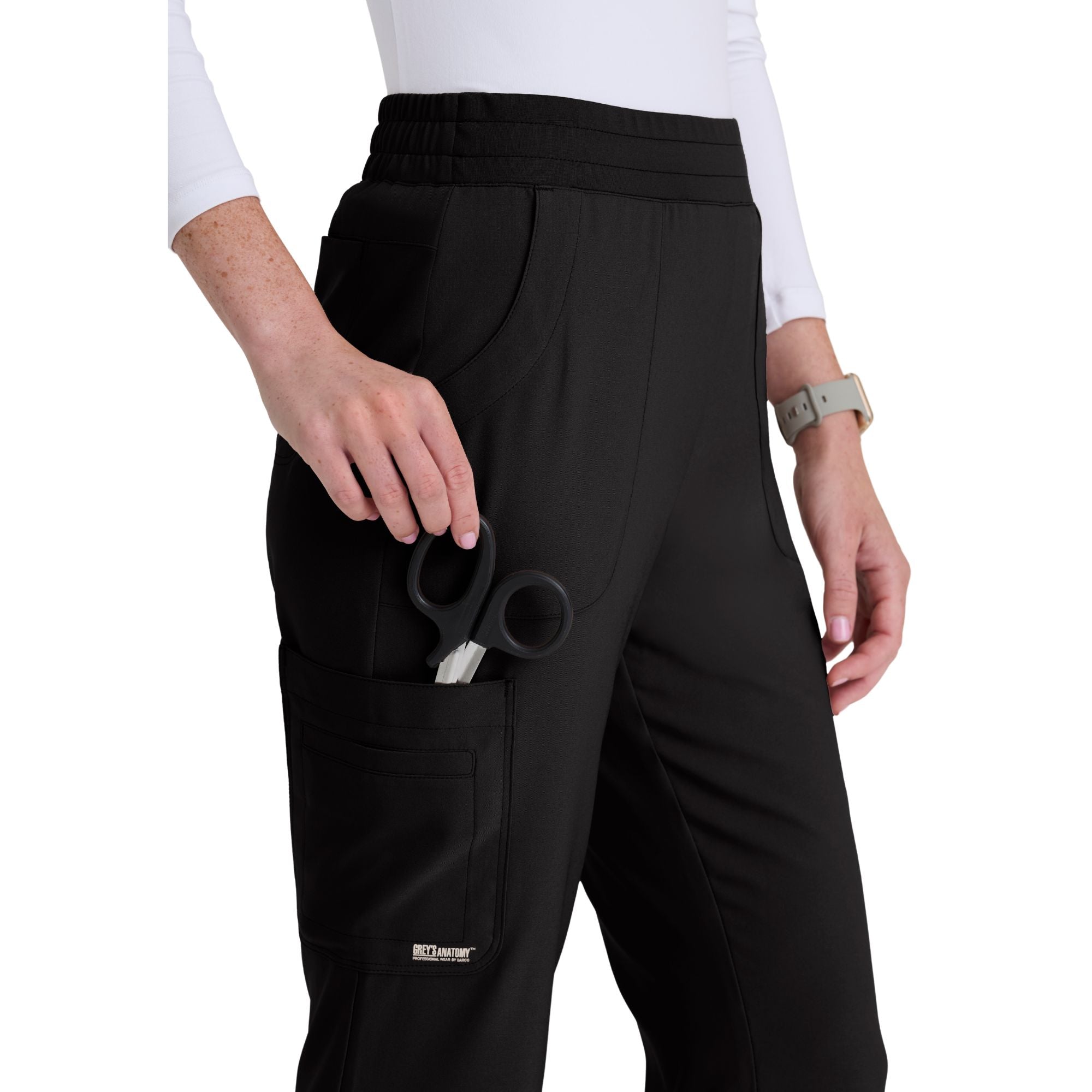 Sky - Pantalon médical avec élastique - Femme - Grey’s Anatomy Evolve Grey’s Anatomy