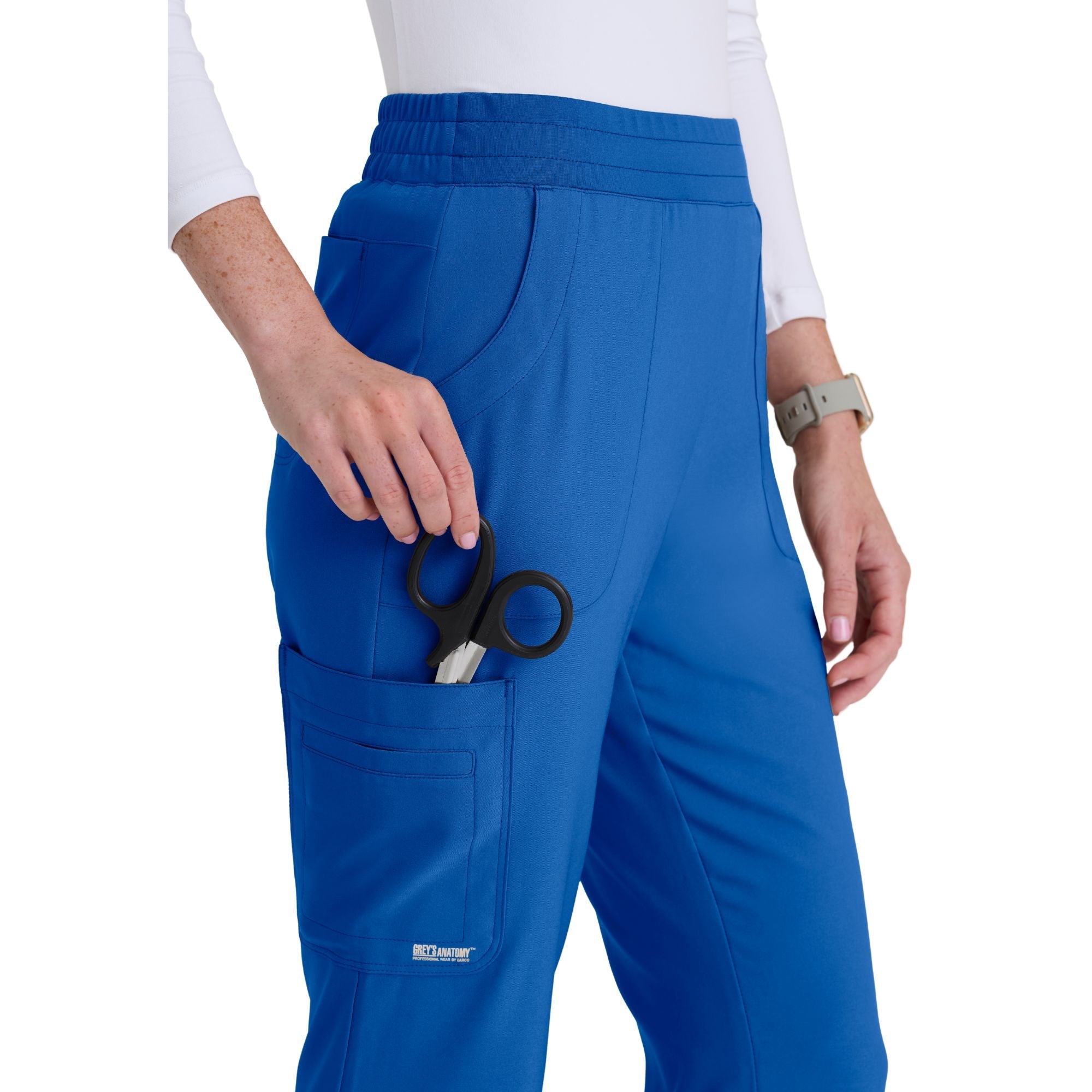 Sky - Pantalon médical avec élastique - Femme - Grey’s Anatomy Evolve Grey’s Anatomy