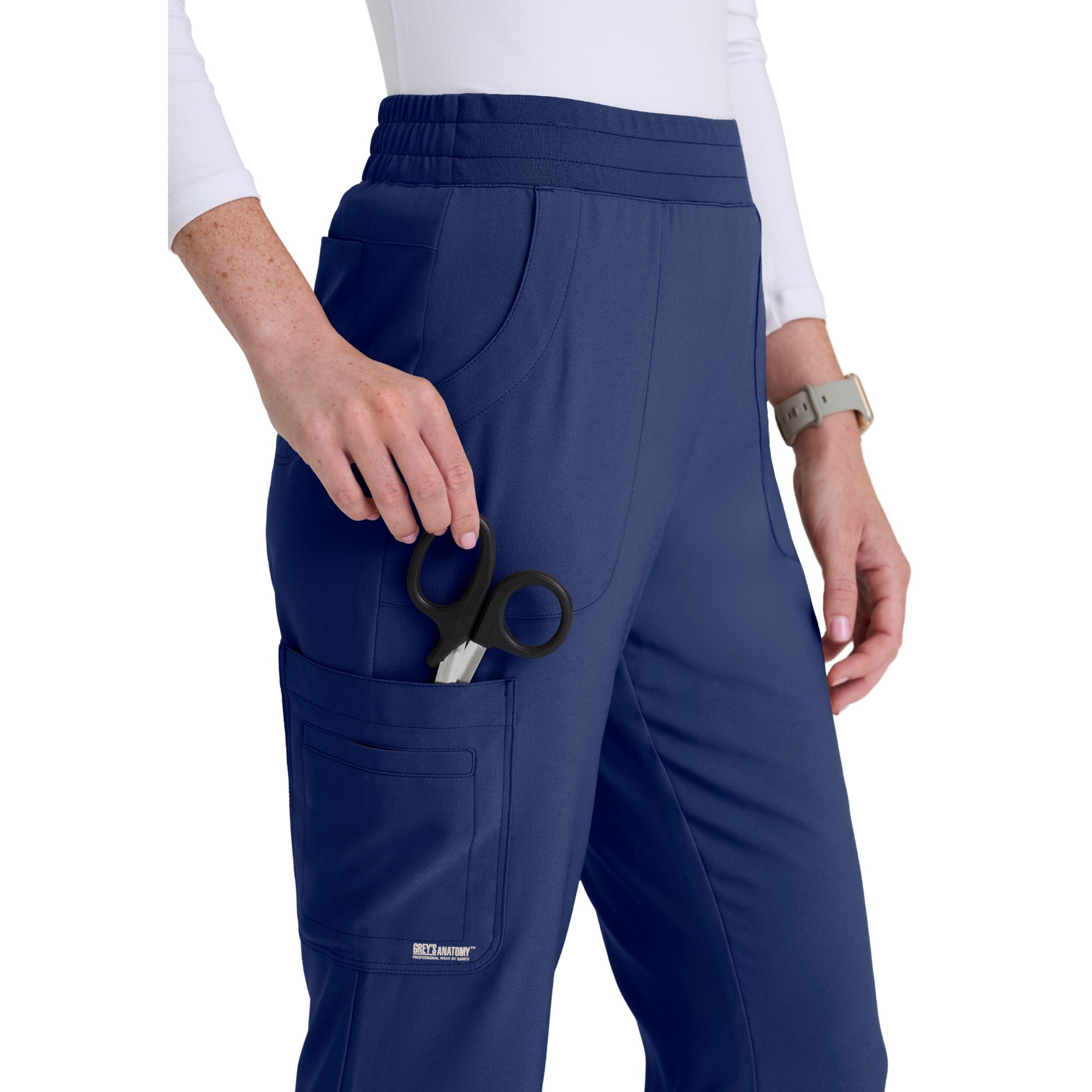 Sky - Pantalon médical avec élastique - Femme - Grey’s Anatomy Evolve Grey’s Anatomy