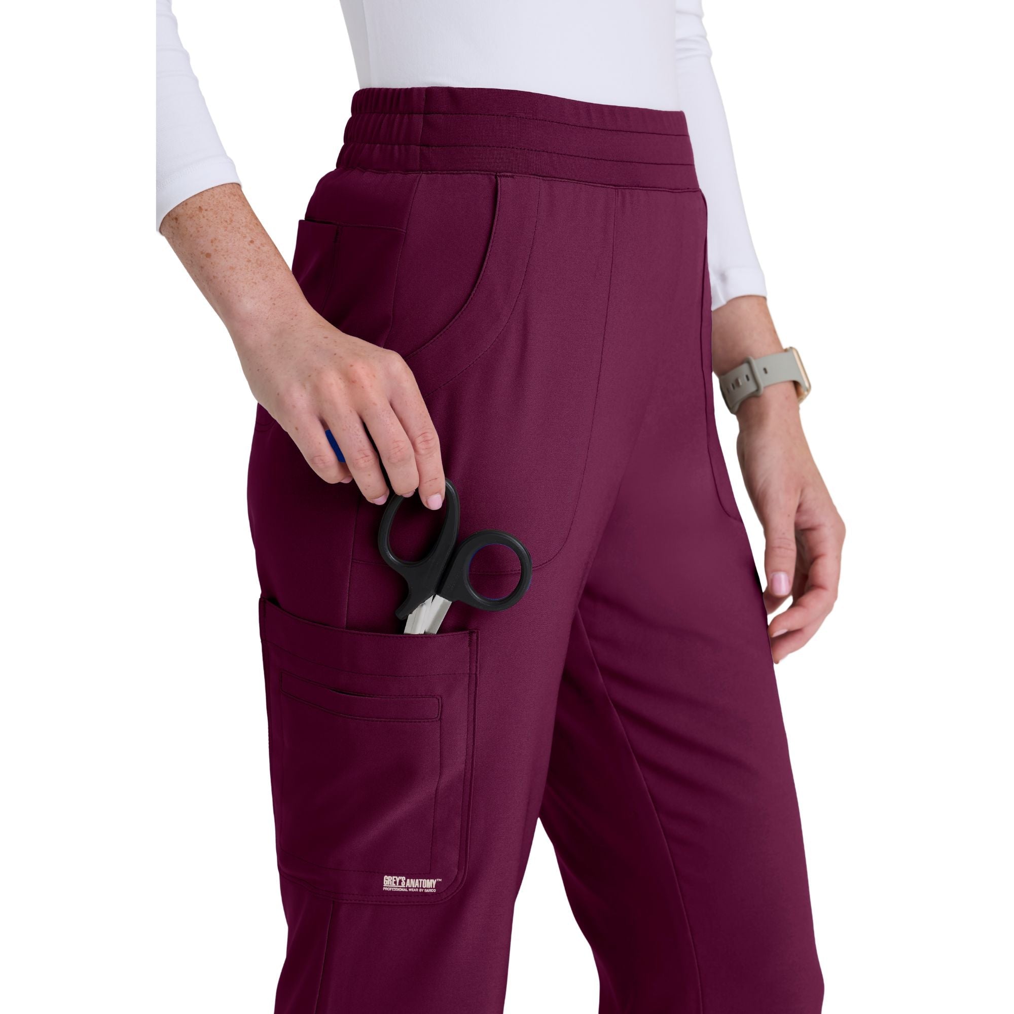 Sky - Pantalon médical avec élastique - Femme - Grey’s Anatomy Evolve Grey’s Anatomy
