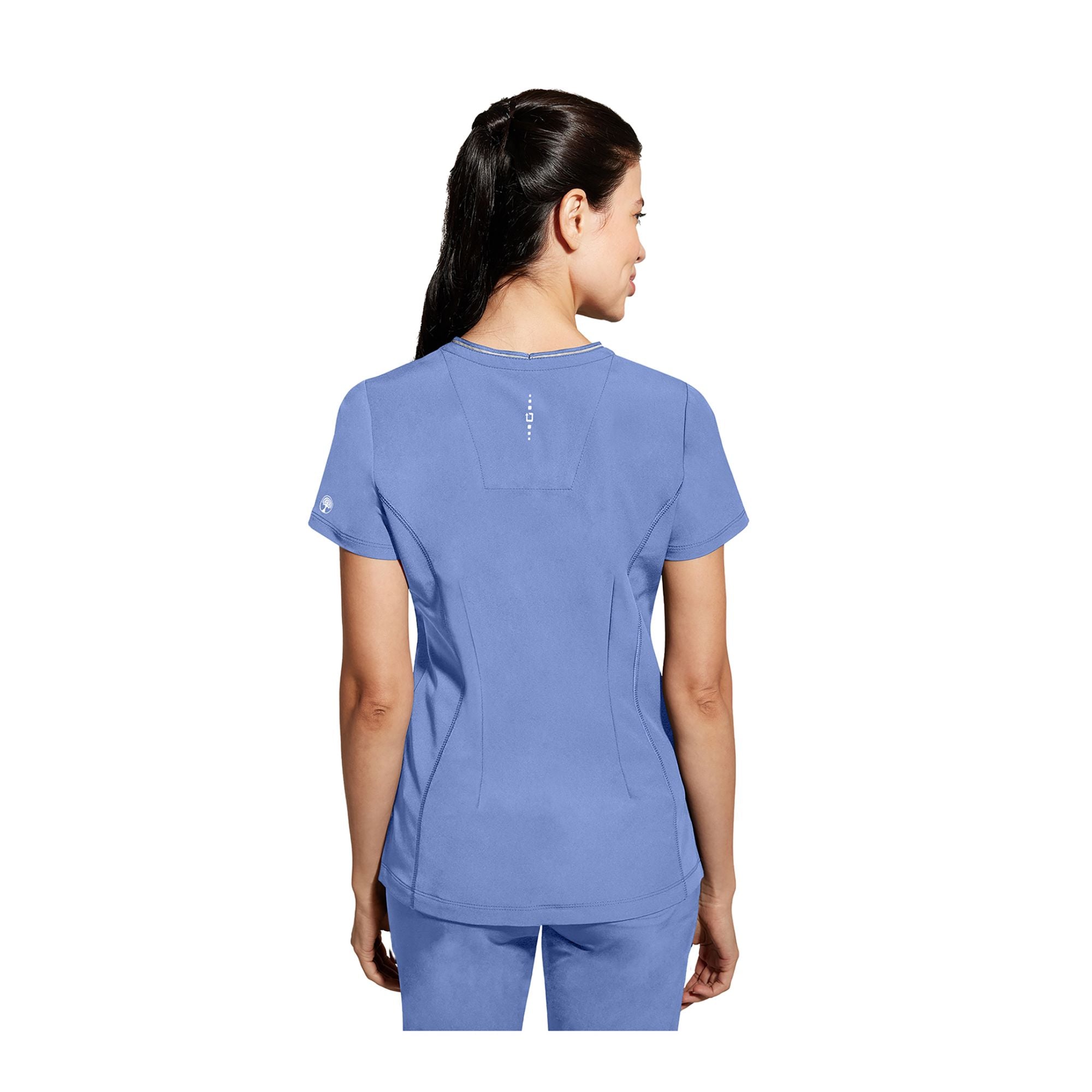 Sonia - Tunique col V zippé - Femme - Healing Hands Healing Hands