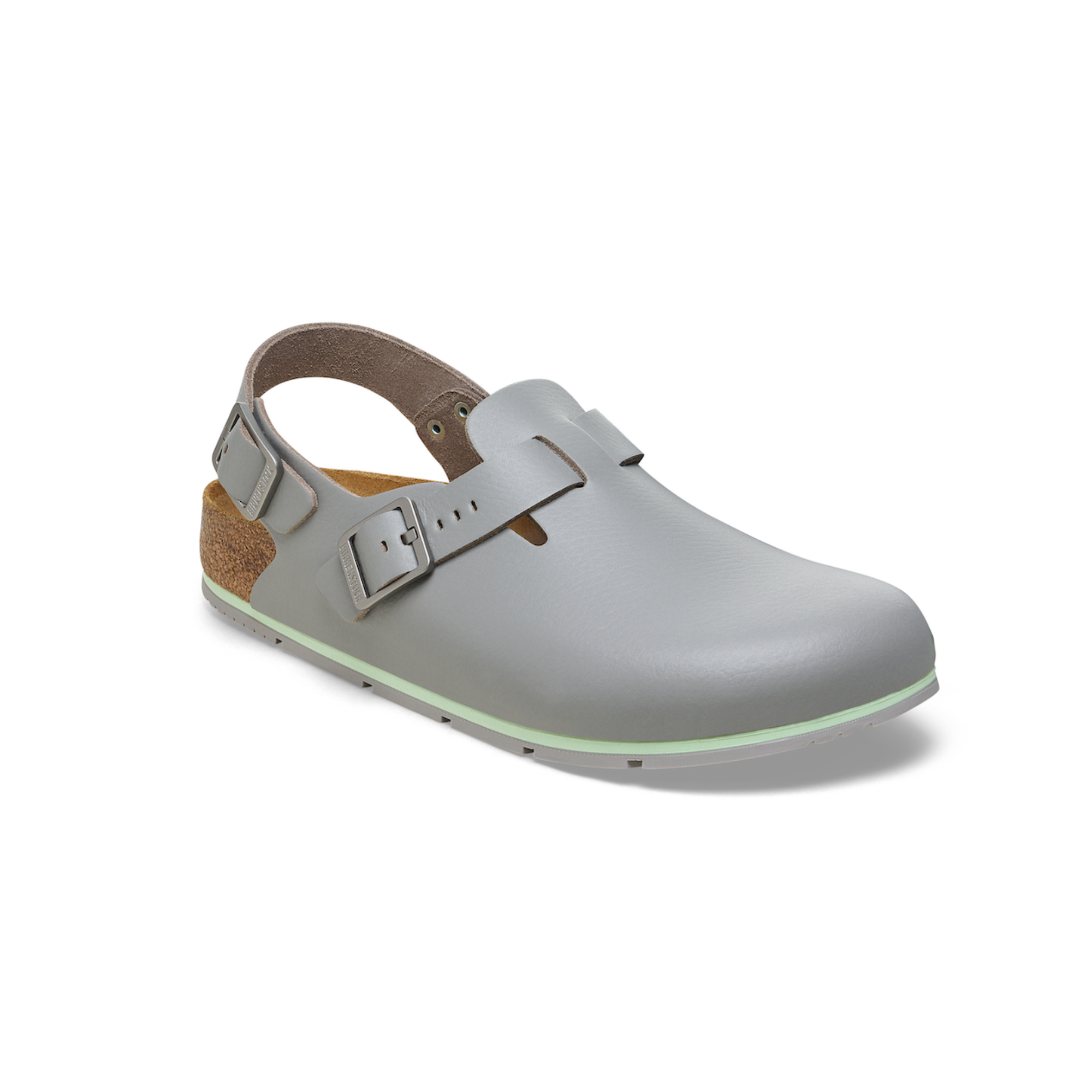 Tokio Pro - Sabot Cuir naturel - Plusieurs coloris - Birkenstock - Couleur 1 Birkenstock Gris-Étroite-48