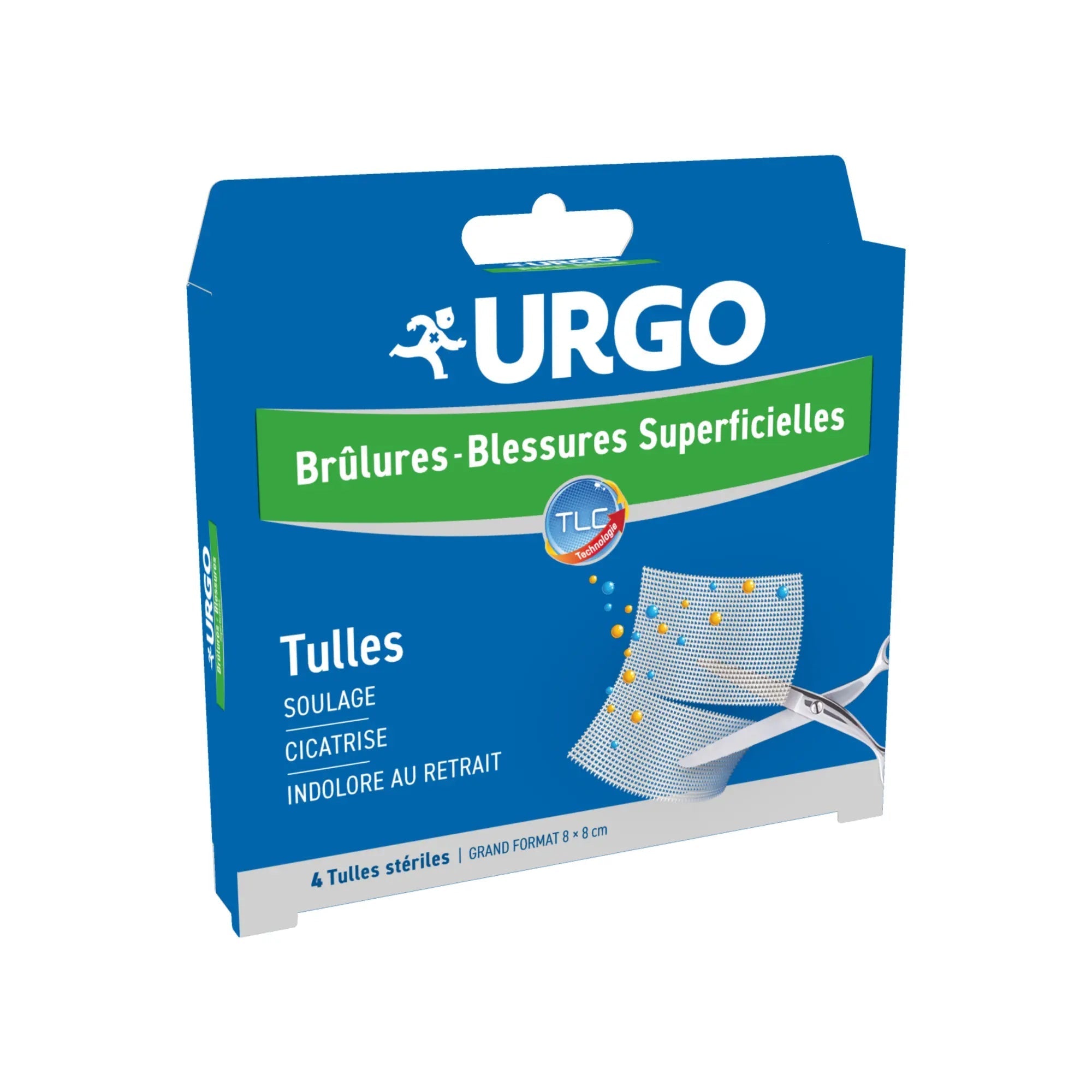 Tulles - Brûlures-Blessures - Urgo Urgo 8X8-bte-de-4