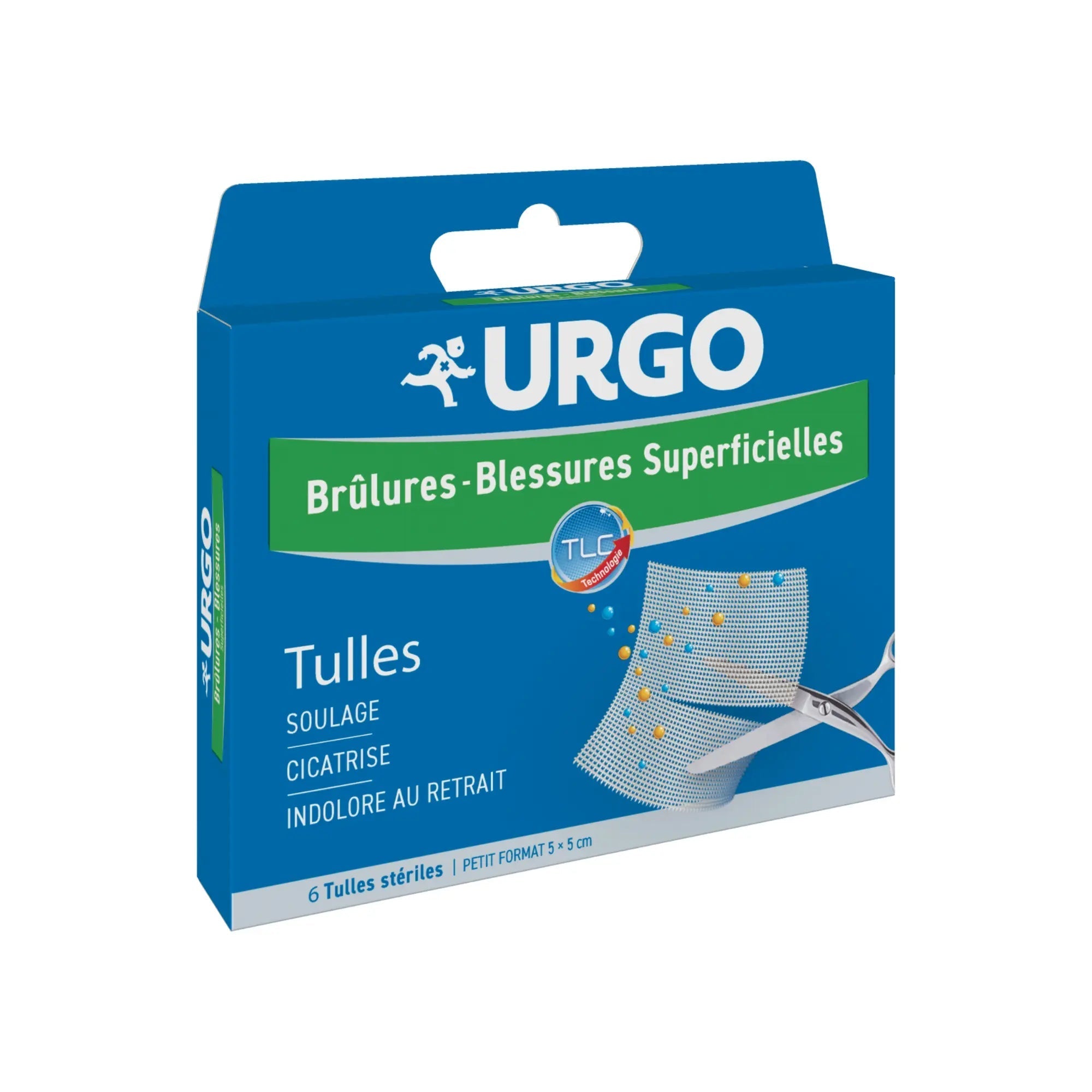 Tulles - Brûlures-Blessures - Urgo Urgo 5x5-bte-de-6