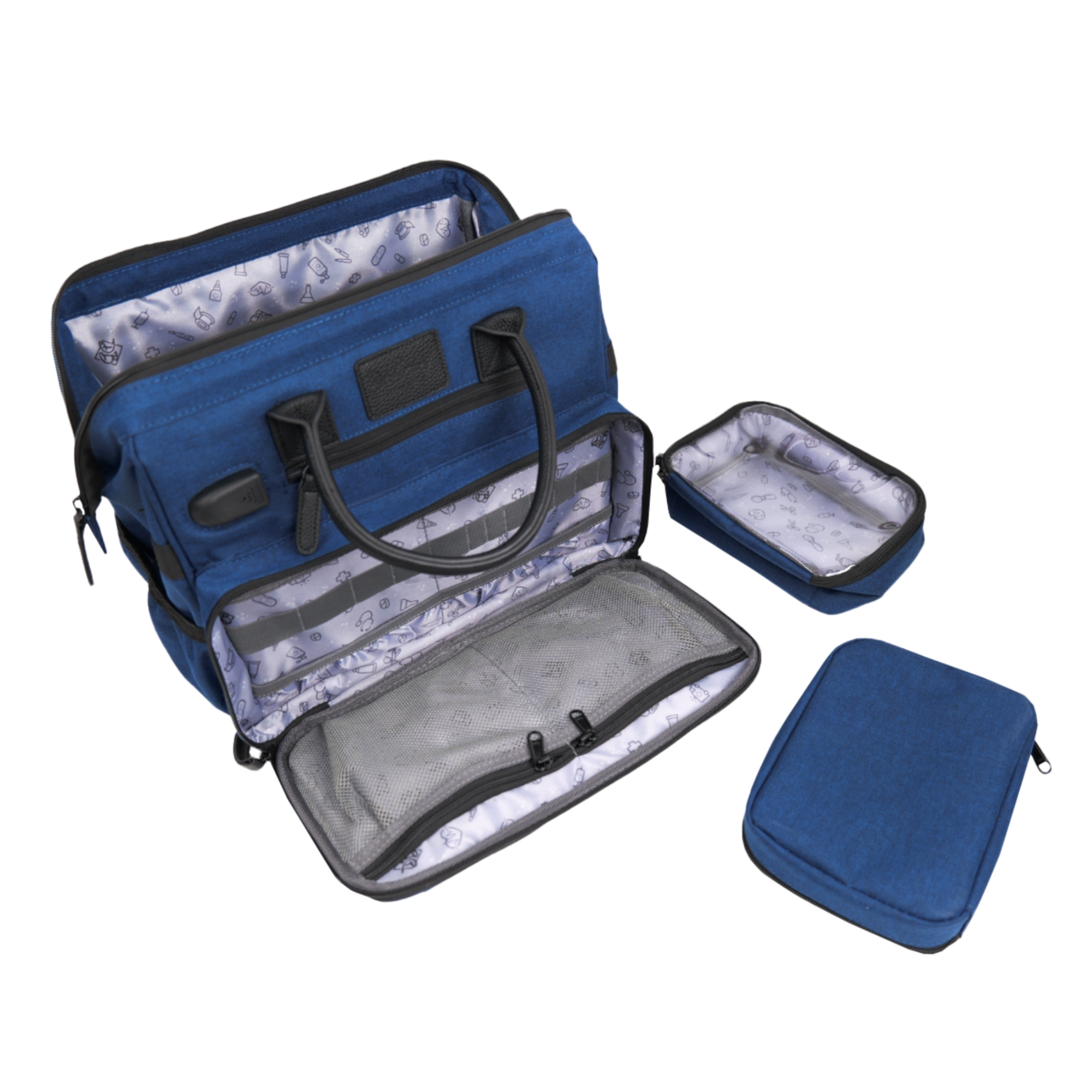 Mini Sac médical OUESSANT - Marine / Noir - My Médical