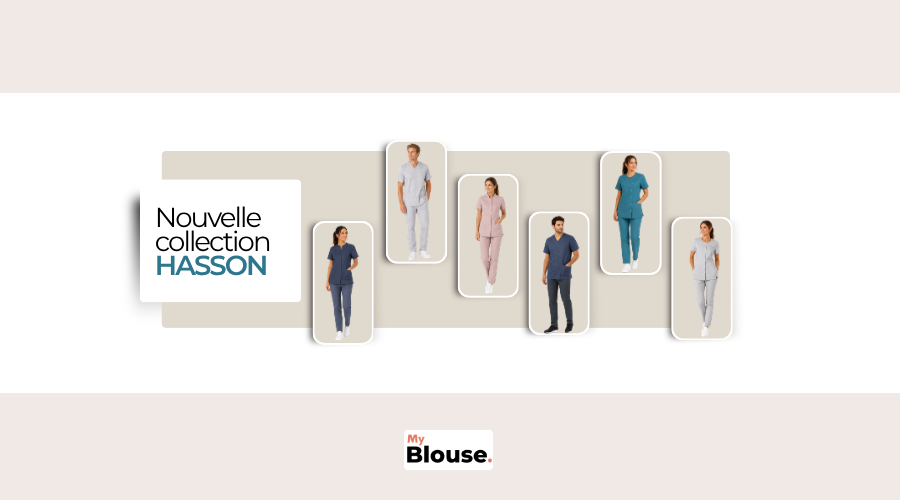 Hasson arrive chez My Blouse : une nouvelle génération de vêtements médicaux
