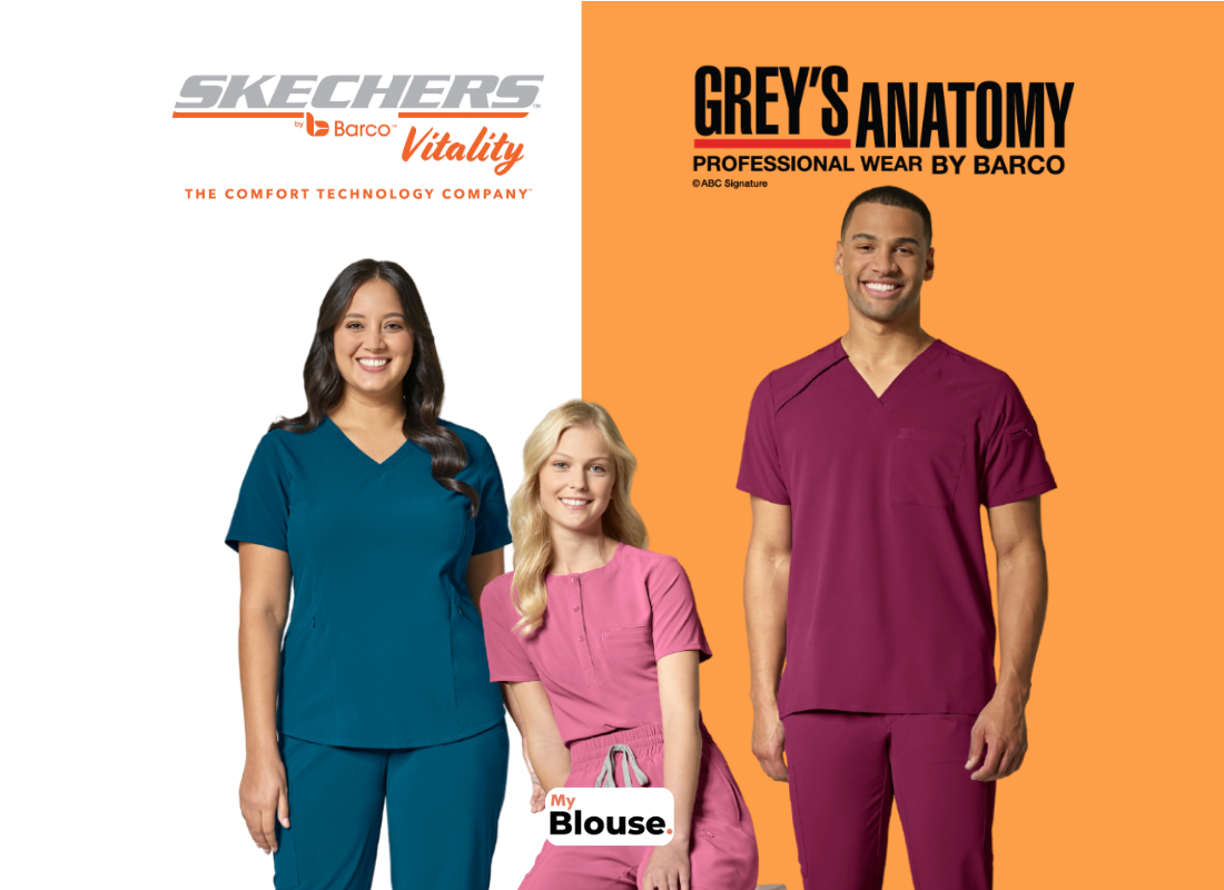 Nouvelles blouses : Barco, Skechers et Grey's Anatomy chez My Blouse !