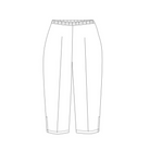 Bahamas - Pantacourt - Femme - Ceinture élastique - sans poche 