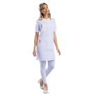 Sofia - Blouse 3/4 - Manches courtes - Femme - 90 cm