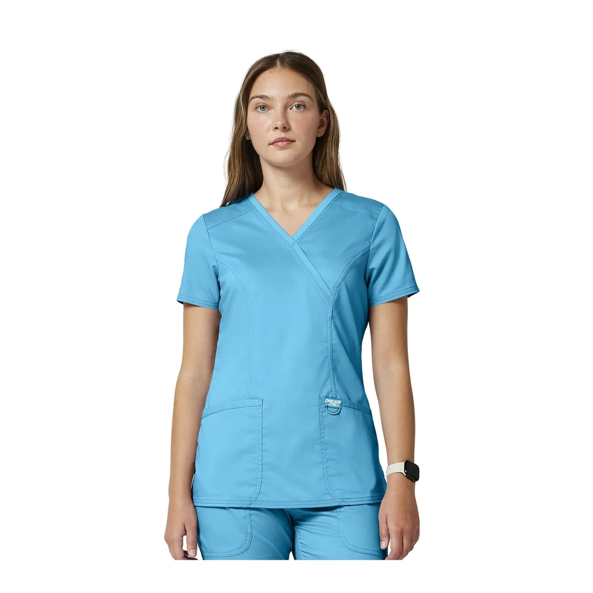 Béziers - Tunique cache-cœur col V - Femme - Cherokee Cherokee Authentic Workwear 