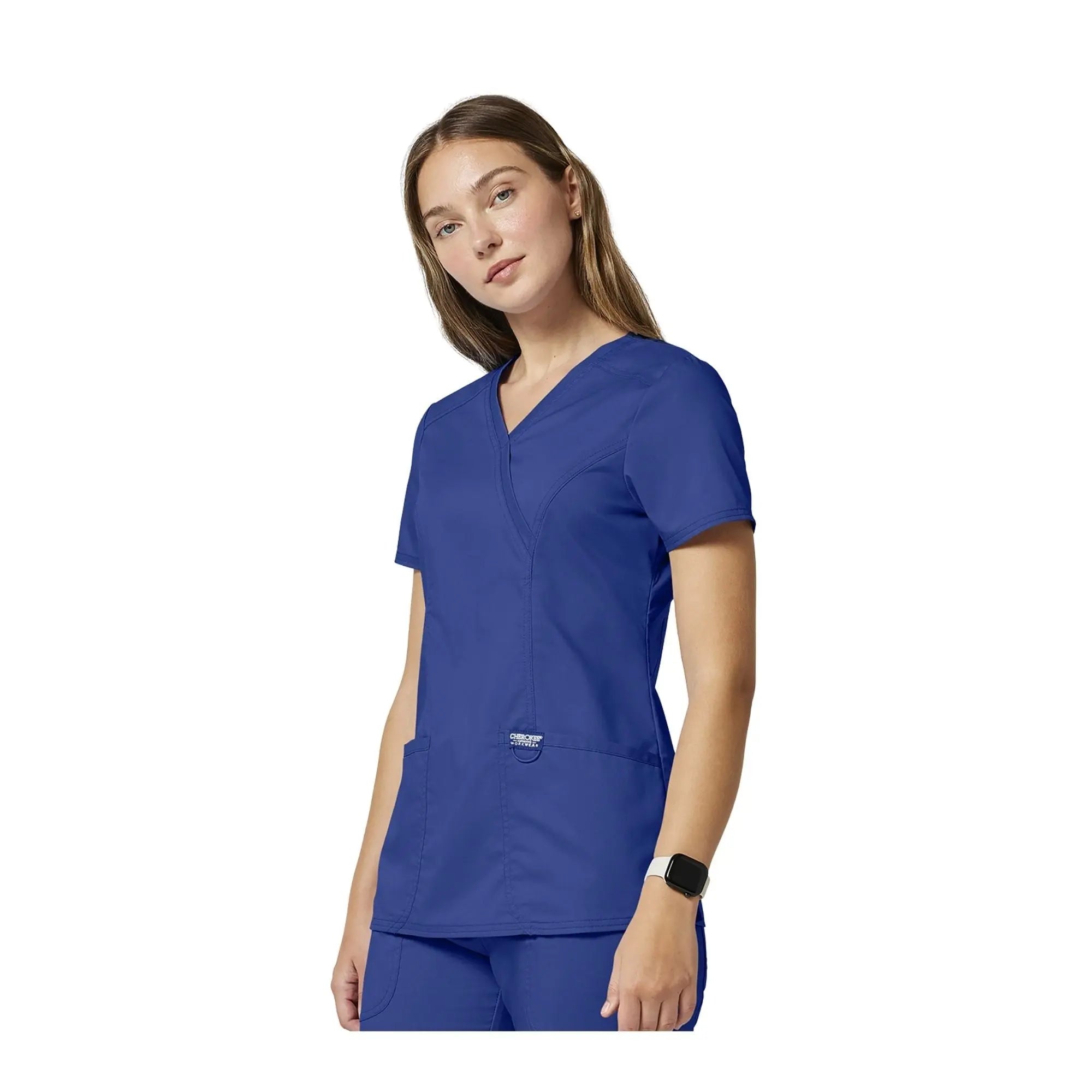 Béziers - Tunique cache-cœur col V - Femme - Cherokee Cherokee Authentic Workwear 