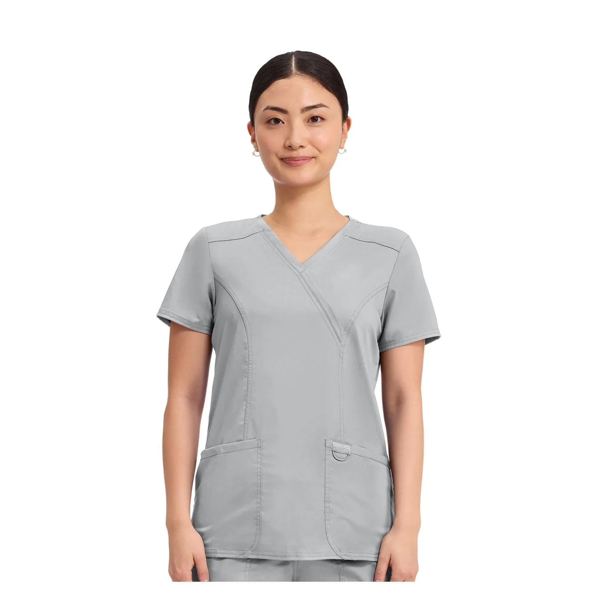 Béziers - Tunique cache-cœur col V - Femme - Cherokee Cherokee Authentic Workwear 