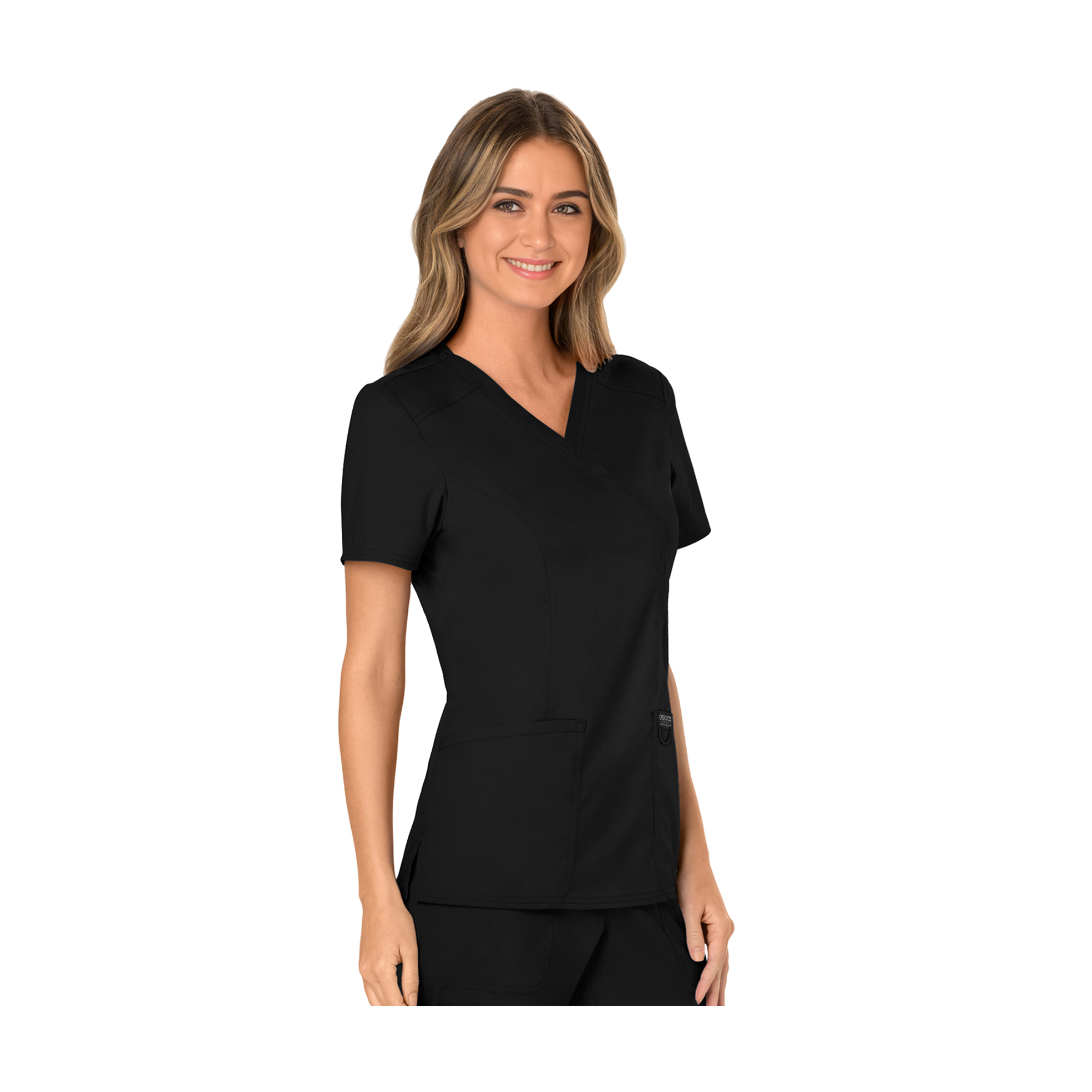 Béziers - Tunique cache-cœur col V - Femme - Cherokee - Couleur 1 - My Médical