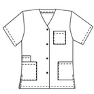 Dora - Tunique - Manches courtes - Col V - Femme - 75 cm - My Podologie