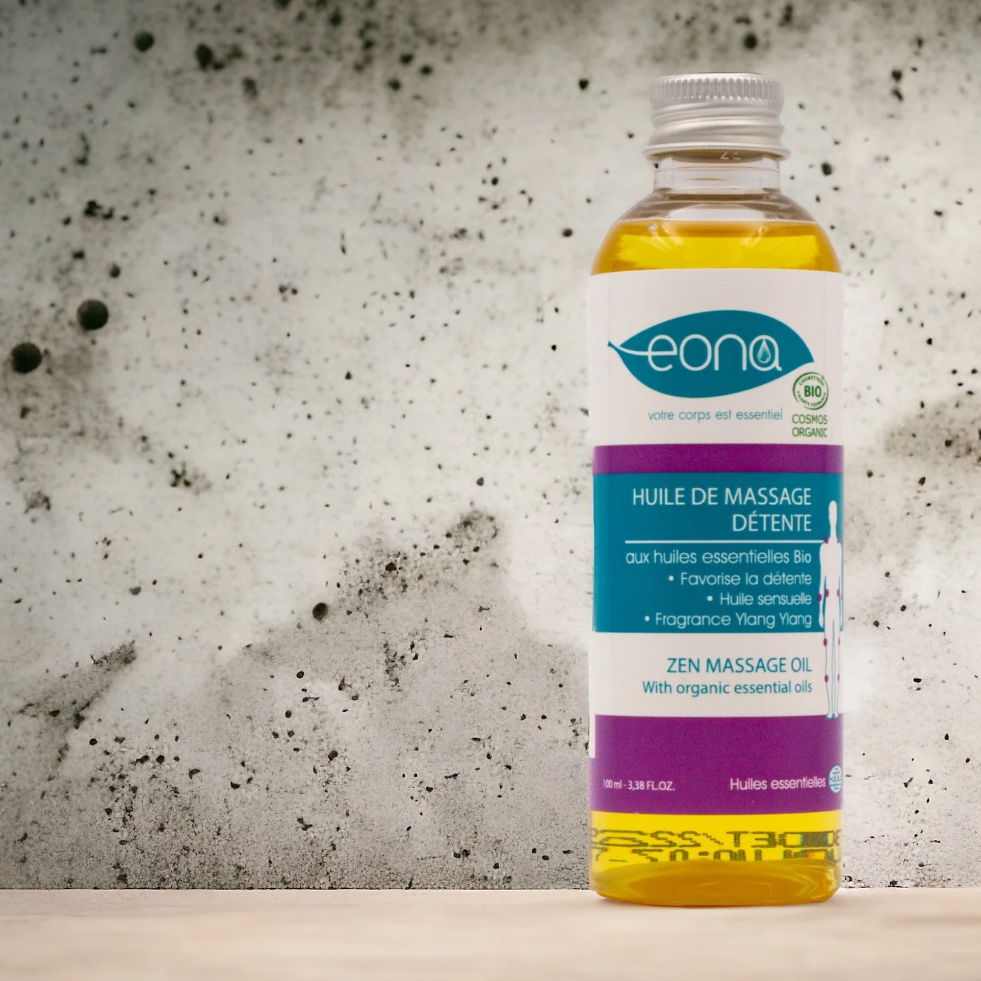 Huile de massage - Détente - Bio - 2 contenances - Eona - My Médical