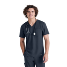 Journey Top - Tunique médicale polyvalente - Homme - Grey’s Anatomy Evolve GREYS ANATOMY EVOLVE