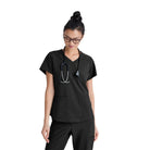 Luma - Tunique col V - Femme - Grey’s Anatomy Evolve Grey’s Anatomy  Noir / XL