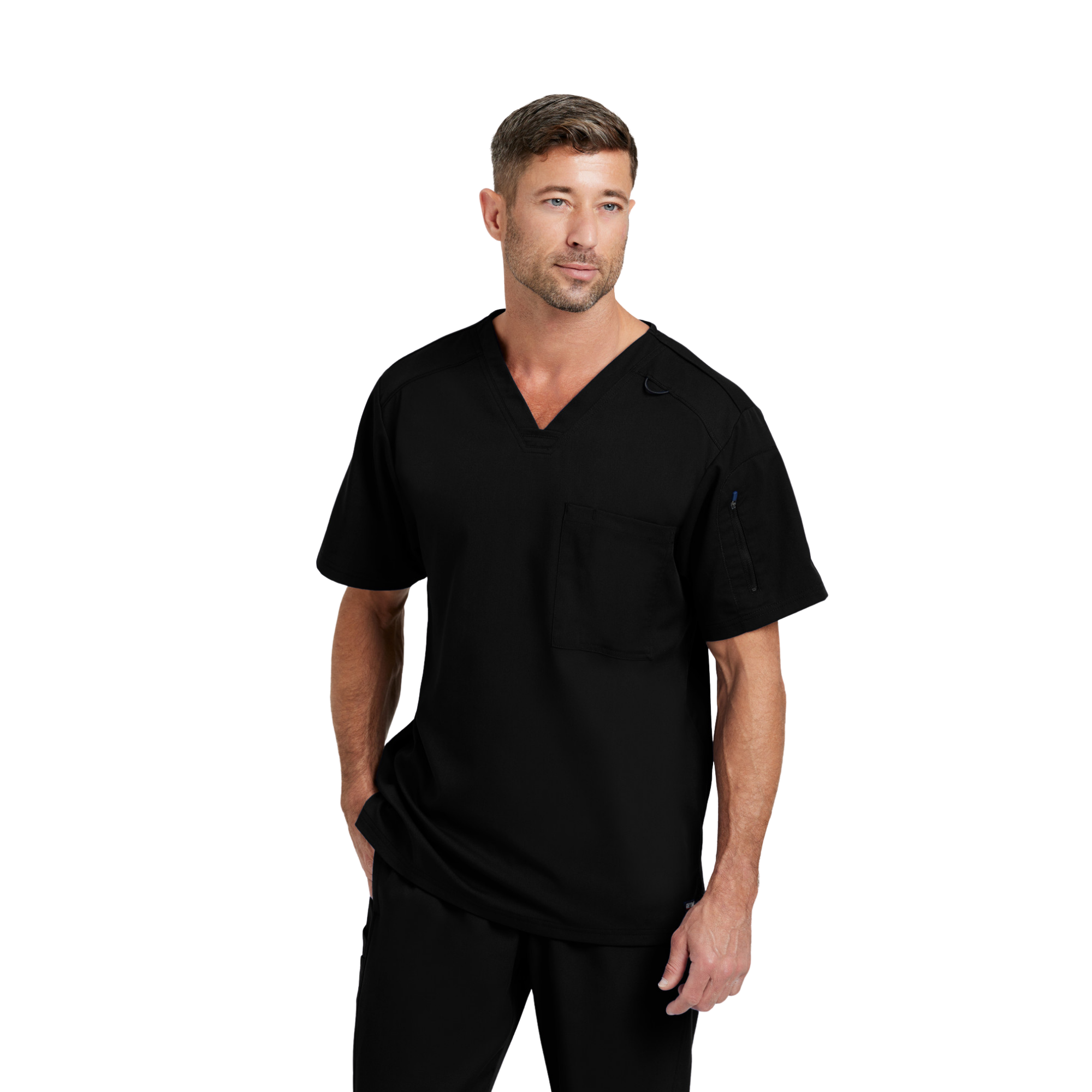 Murphy Top - Haut médical pratique et élégant - Homme - Grey's Anatomy Stretch GREYS ANATOMY STRETCH