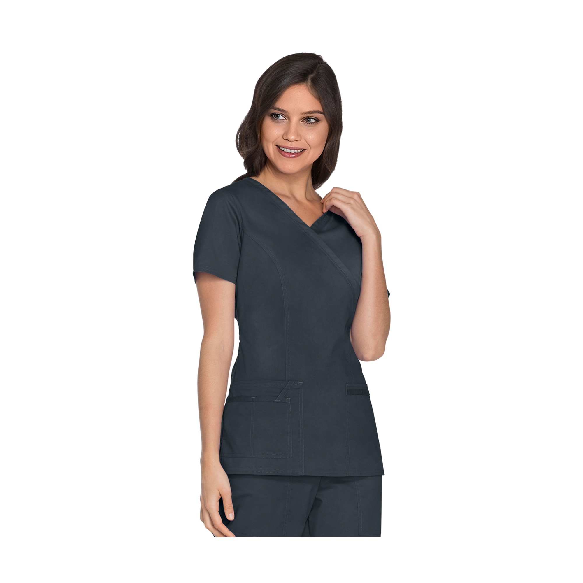 Pau - Tunique cache-cœur col V - Femme - Cherokee - My Médical