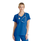 Reliance Top - Haut médical avec col croisé - Femme - Skechers SKECHERS