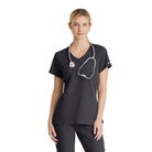 Reliance Top - Haut médical avec col croisé - Femme - Skechers SKECHERS